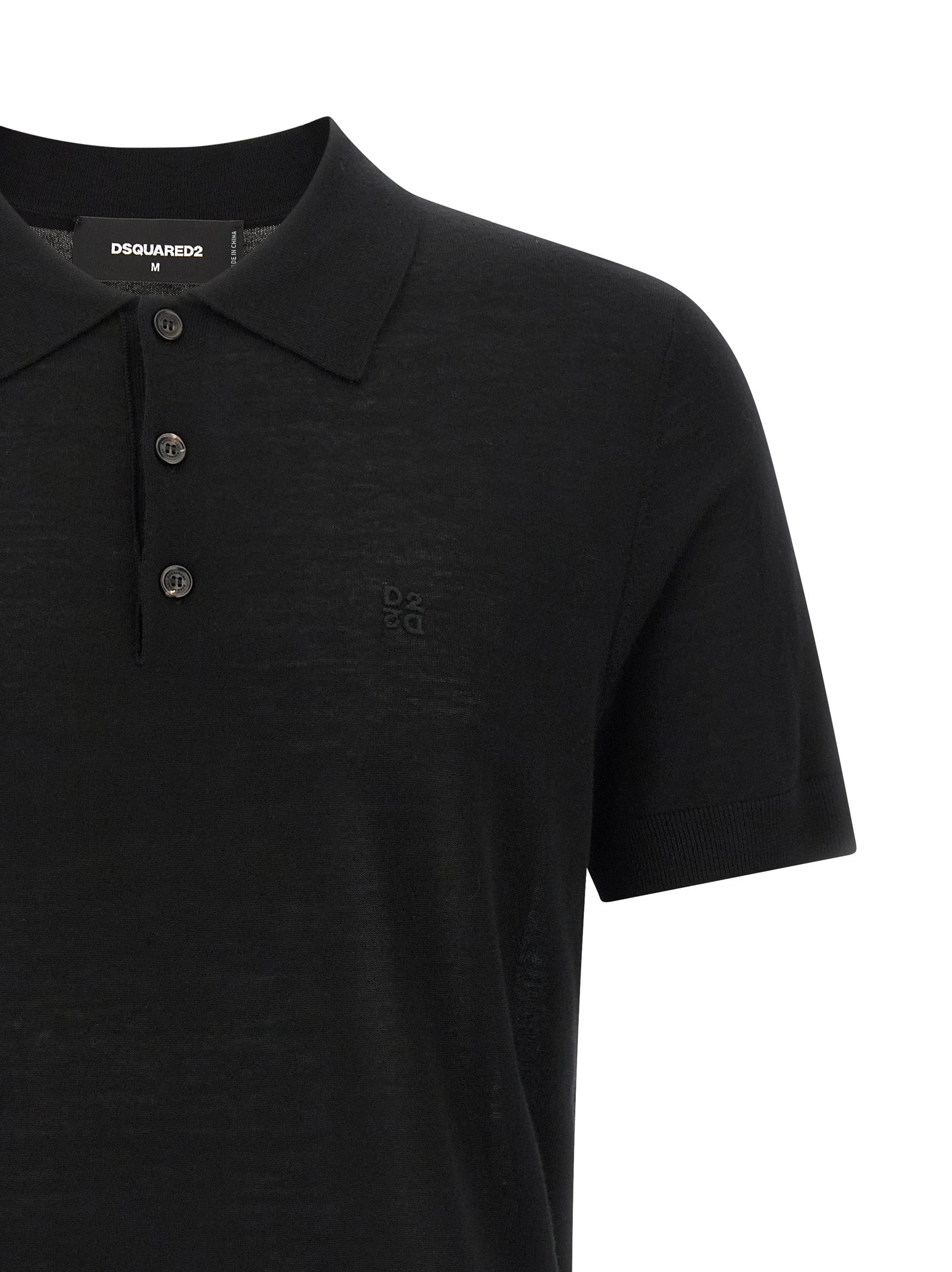 Dsquared2 Men Wool Polo Shirt DSQUARED2