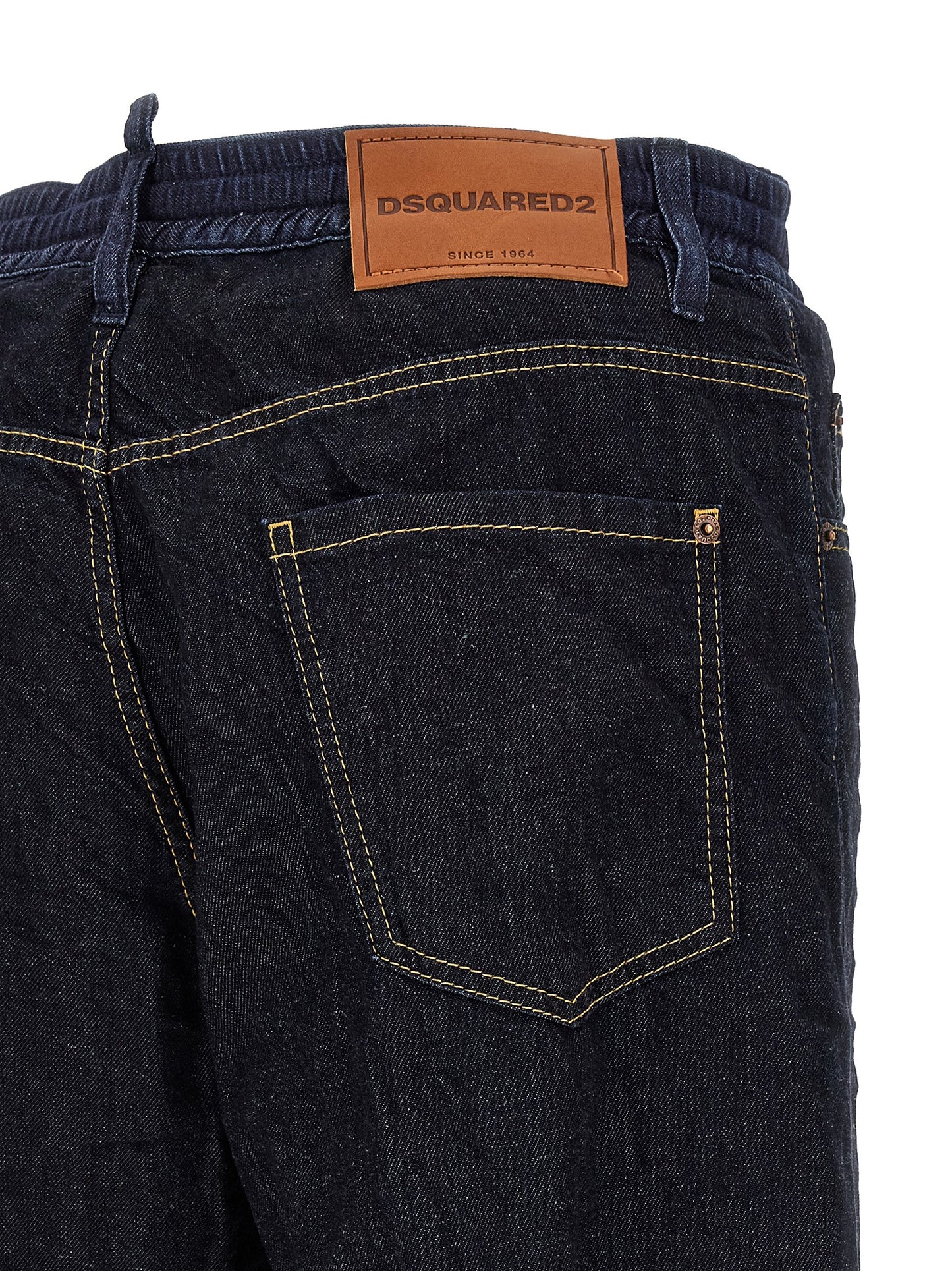 Dsquared2 Men Crinkled Effect Jeans DSQUARED2