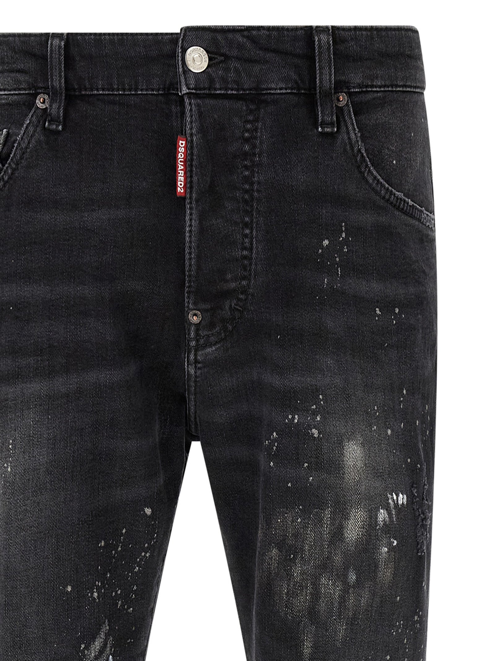 Dsquared2 Men Splatter Paint Jeans DSQUARED2