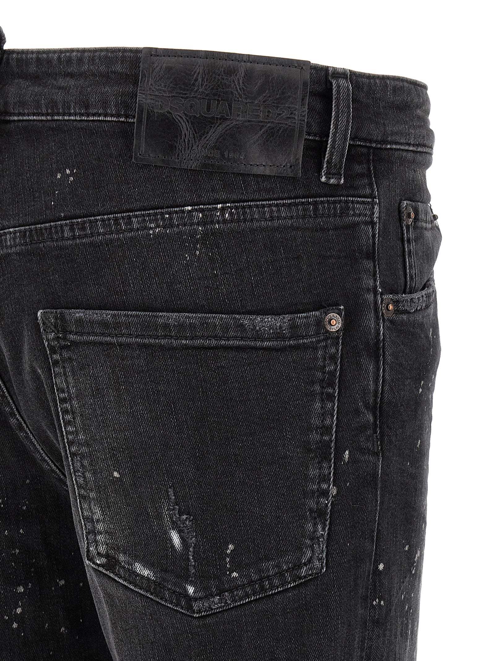 Dsquared2 Men Splatter Paint Jeans DSQUARED2