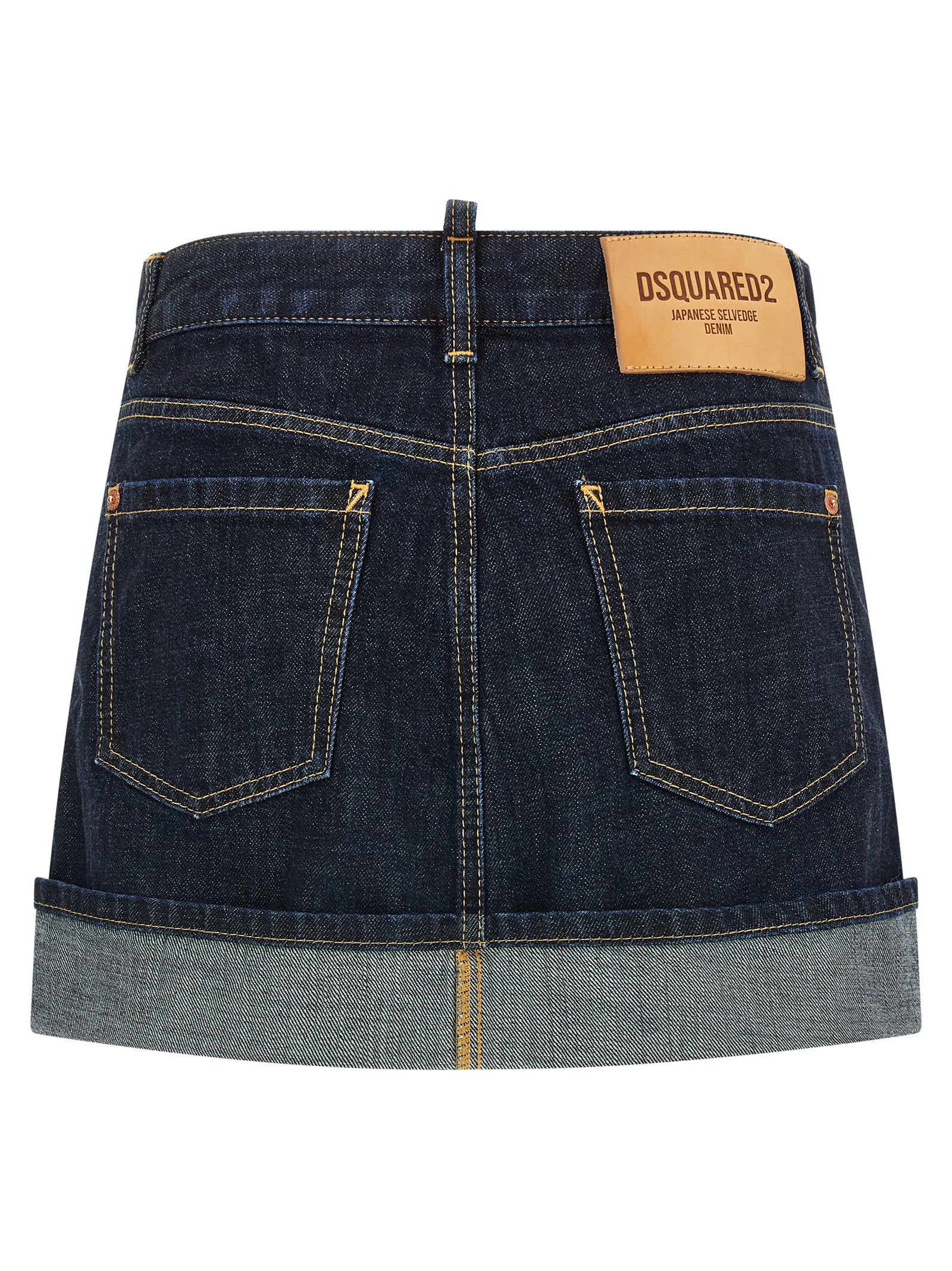 Dsquared2 Women 'Cimosa Authentic Japanese Denim' Skirt DSQUARED2