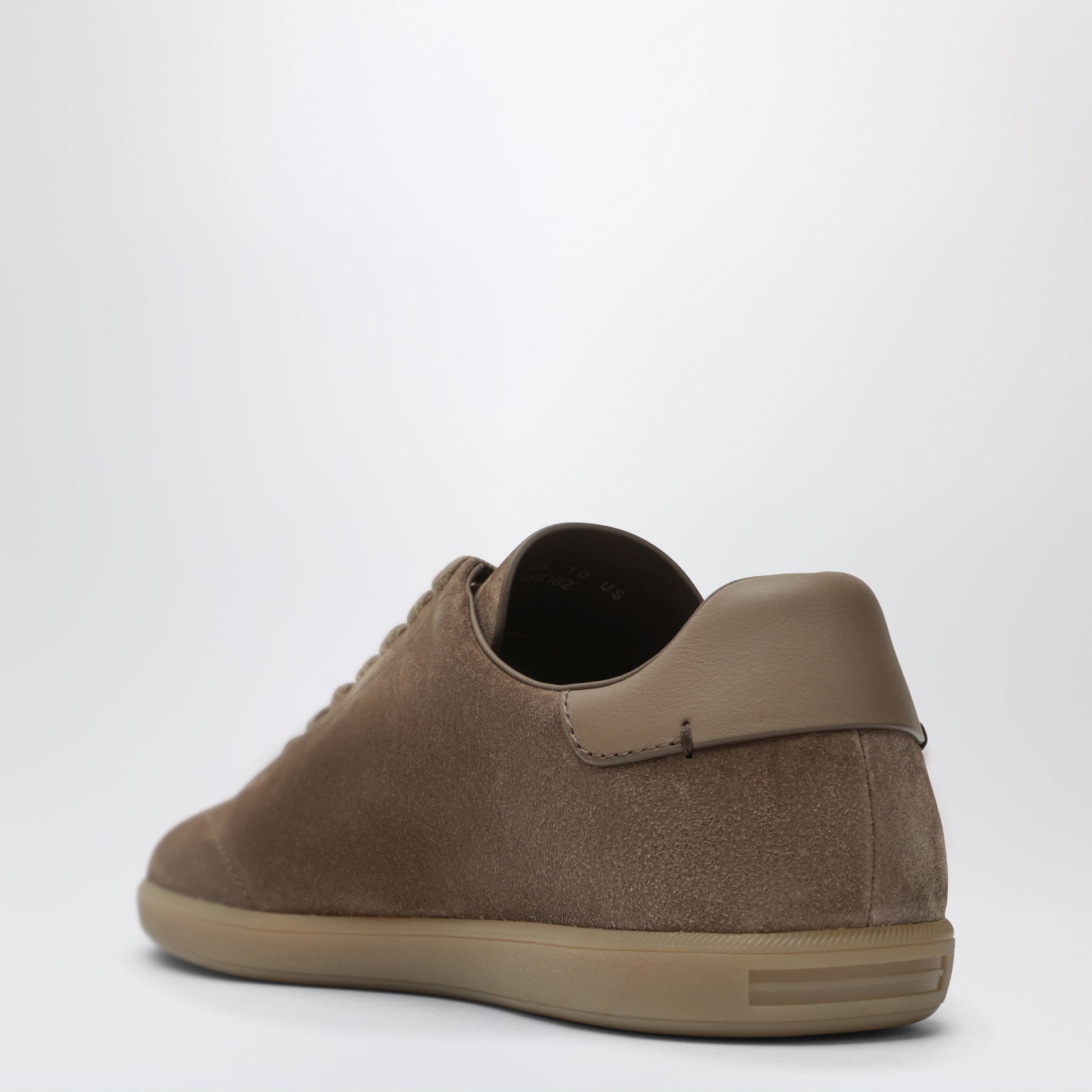 Zegna Beige 232 Sneakers In Suede Men ZEGNA