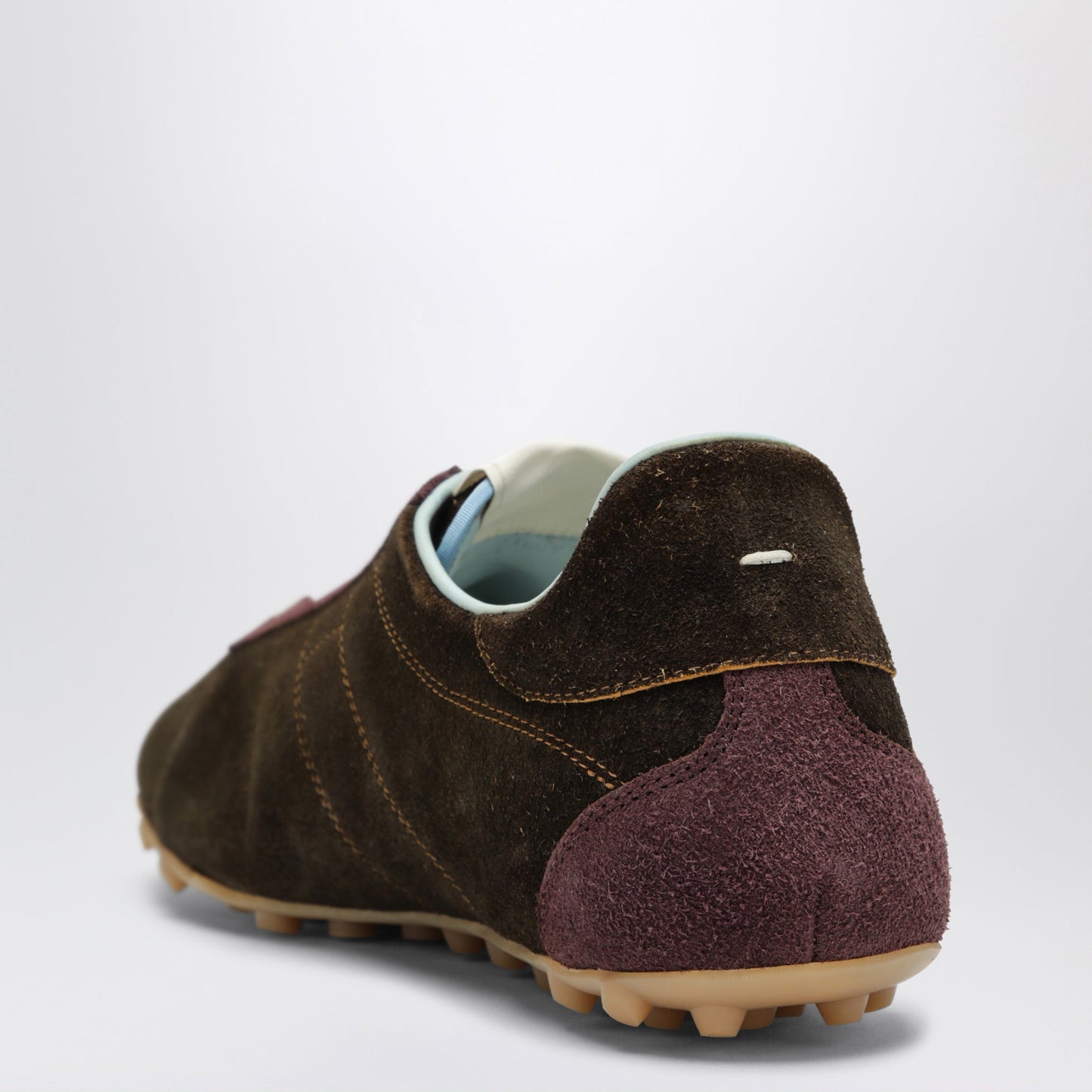 Maison Margiela Brown Suede Sneakers Men MAISON MARGIELA