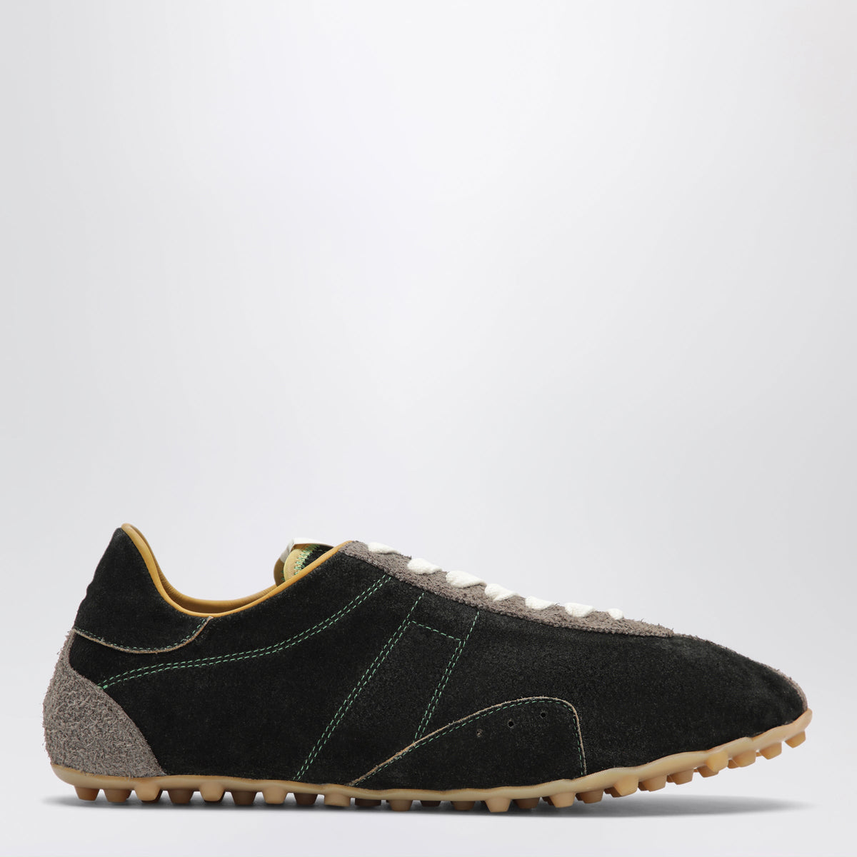 Maison Margiela Black Sprinters Suede Sneakers Men MAISON MARGIELA