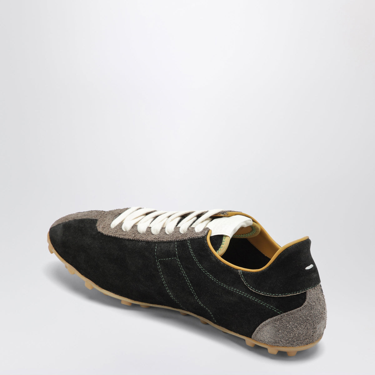 Maison Margiela Black Sprinters Suede Sneakers Men MAISON MARGIELA