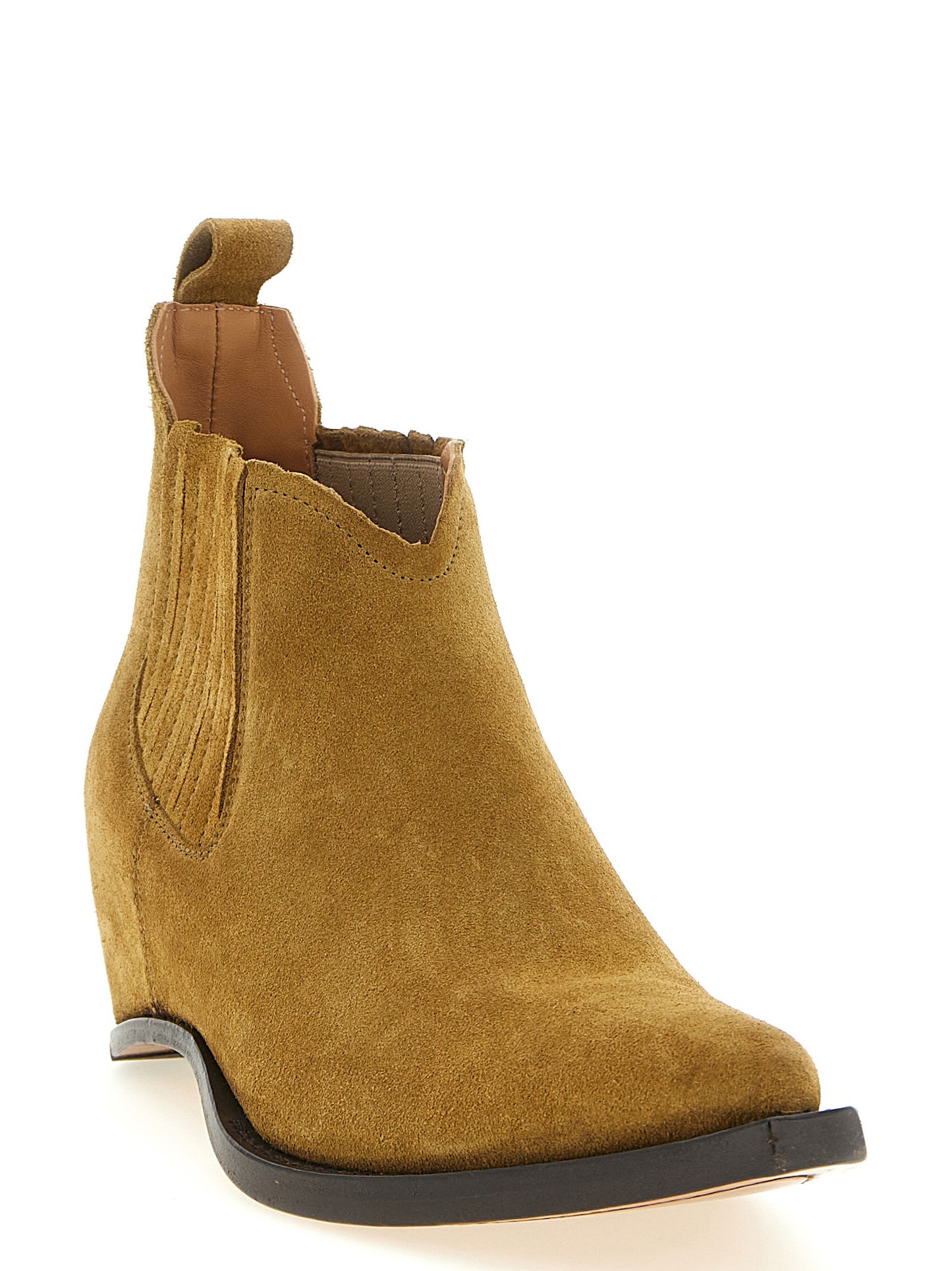 Maison Margiela Men 'Western Chelsea Heel-Less' Ankle Boots MAISON MARGIELA
