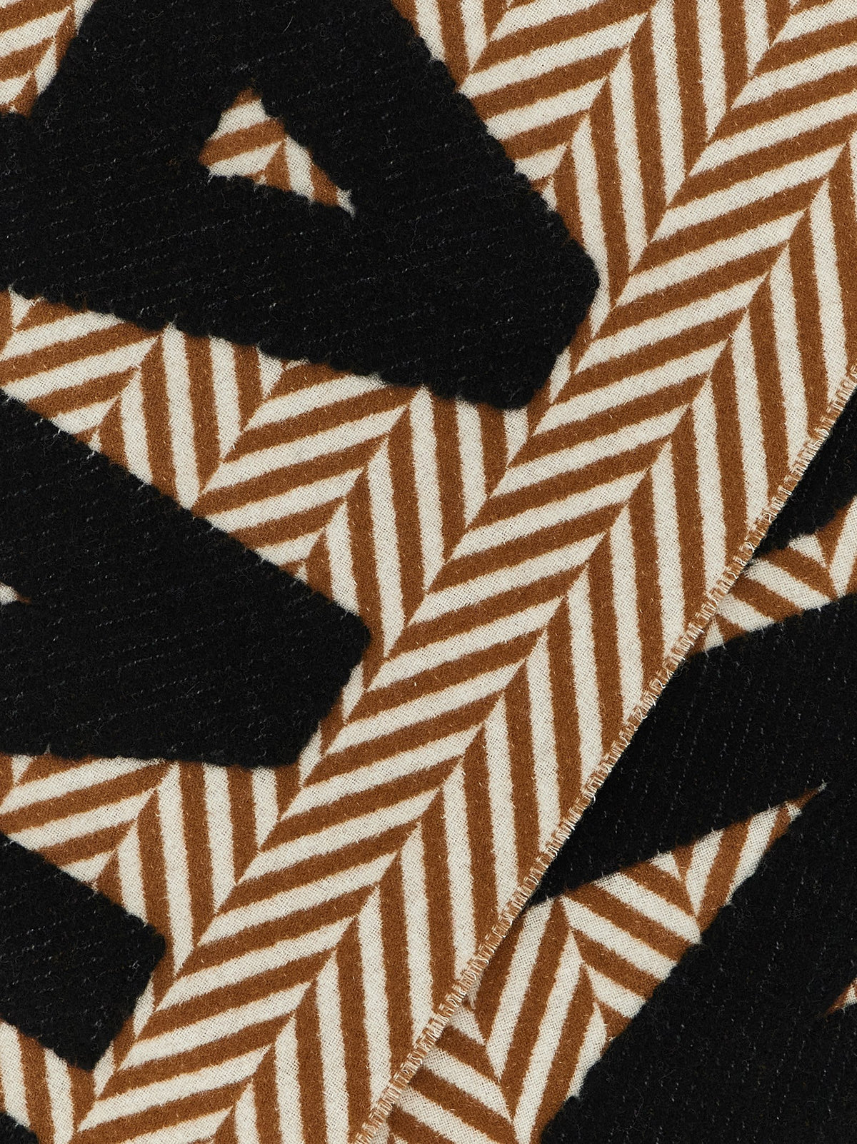 J.W.Anderson Men 'Herringbone Logo' Scarf J.W. ANDERSON