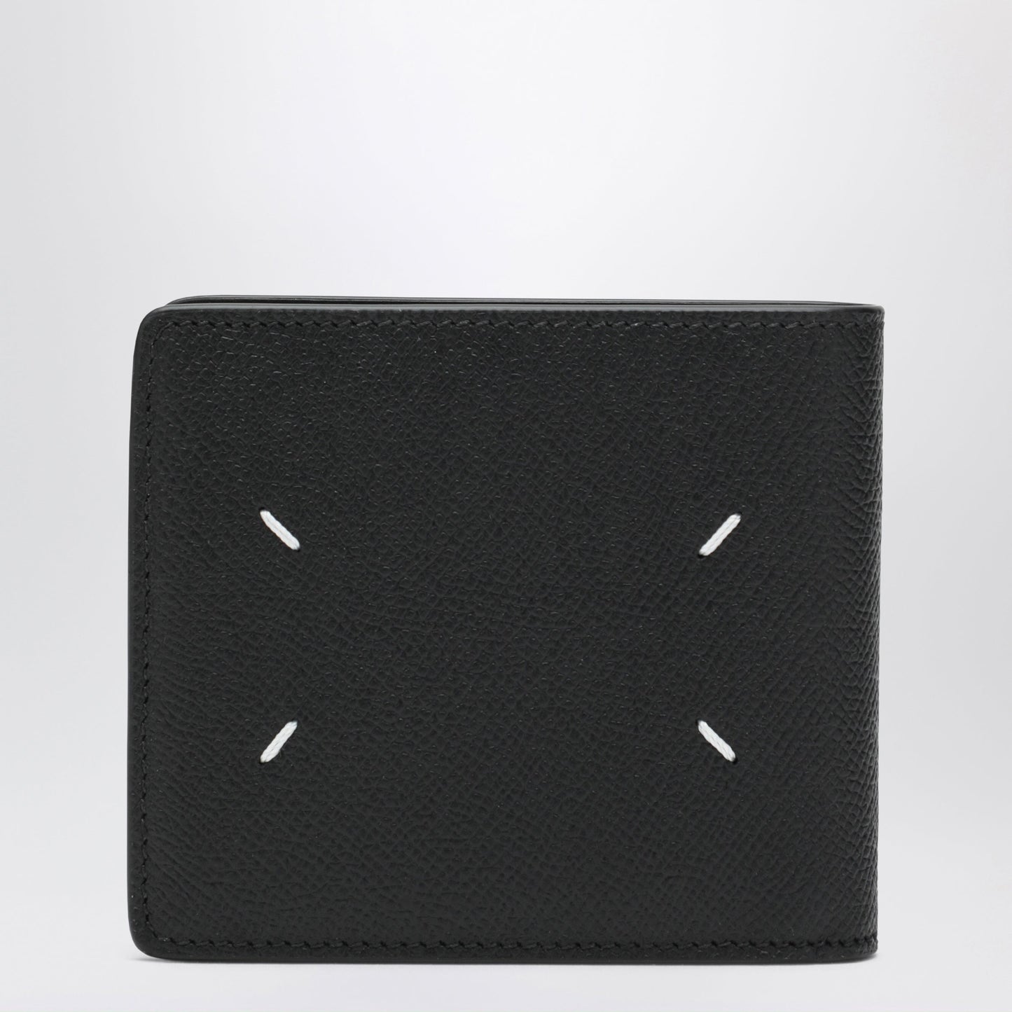 Maison Margiela Black Four Stitches Bi-Fold Wallet Men MAISON MARGIELA