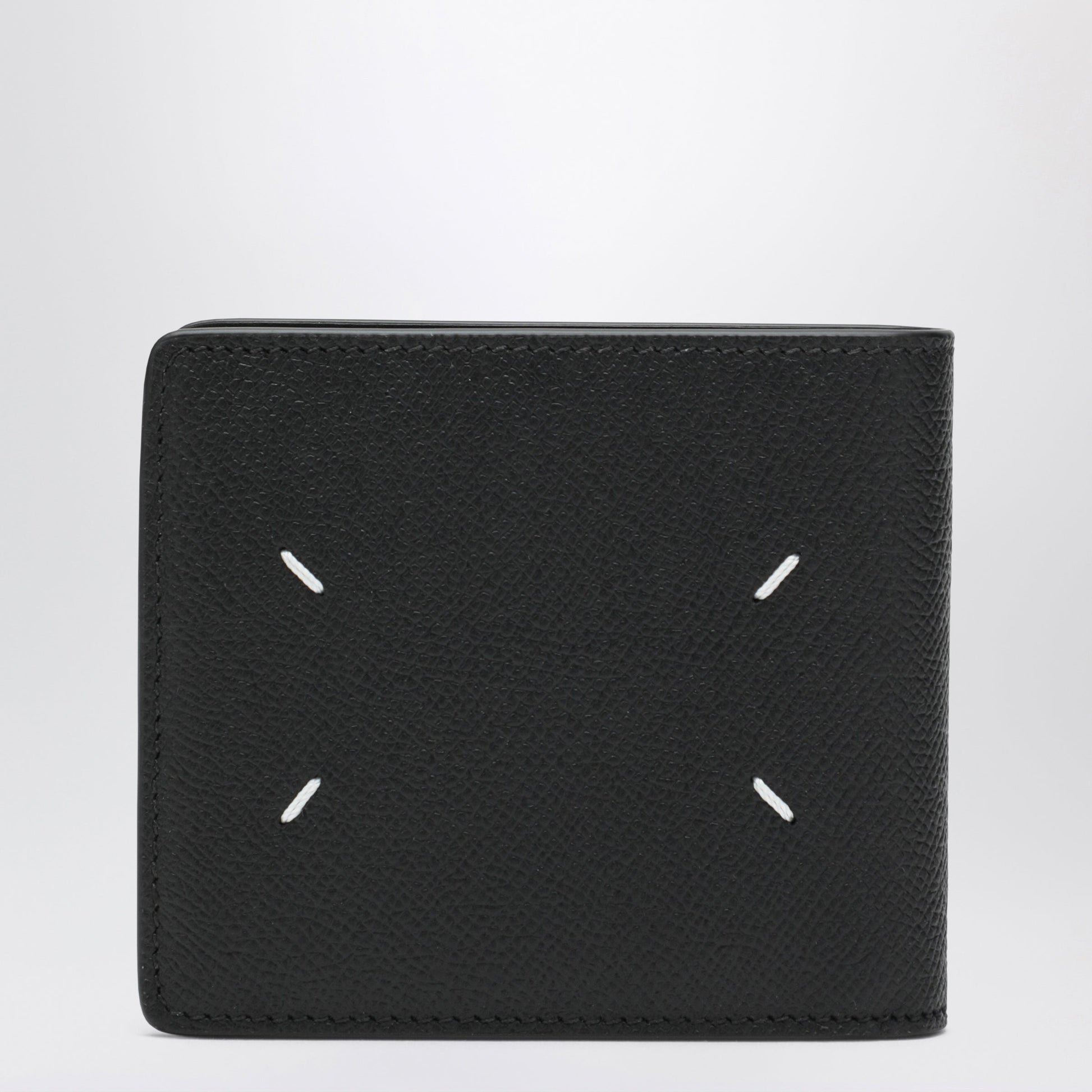 Maison Margiela Black Four Stitches Bi-Fold Wallet Men MAISON MARGIELA