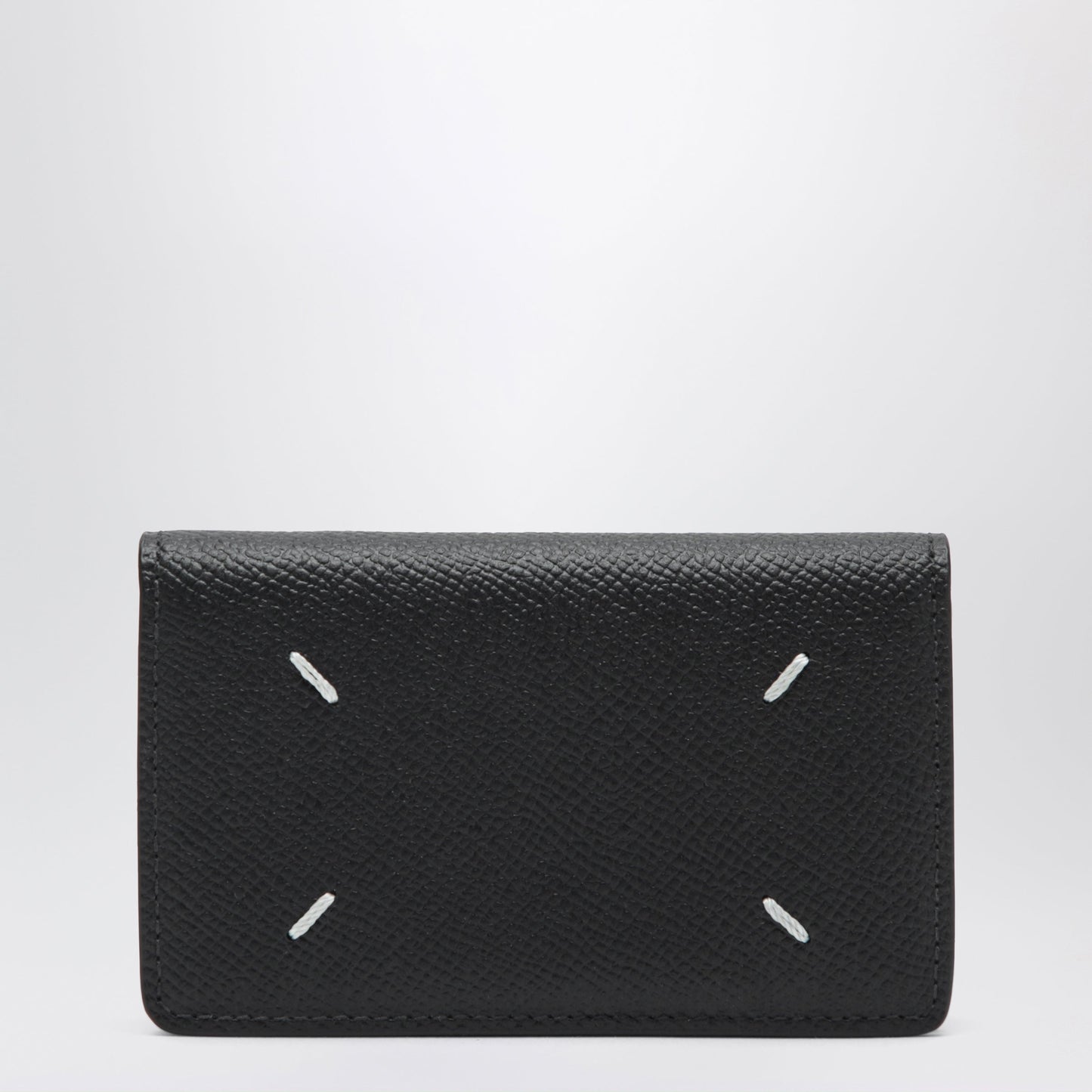 Maison Margiela Black Leather Card Holder Women MAISON MARGIELA