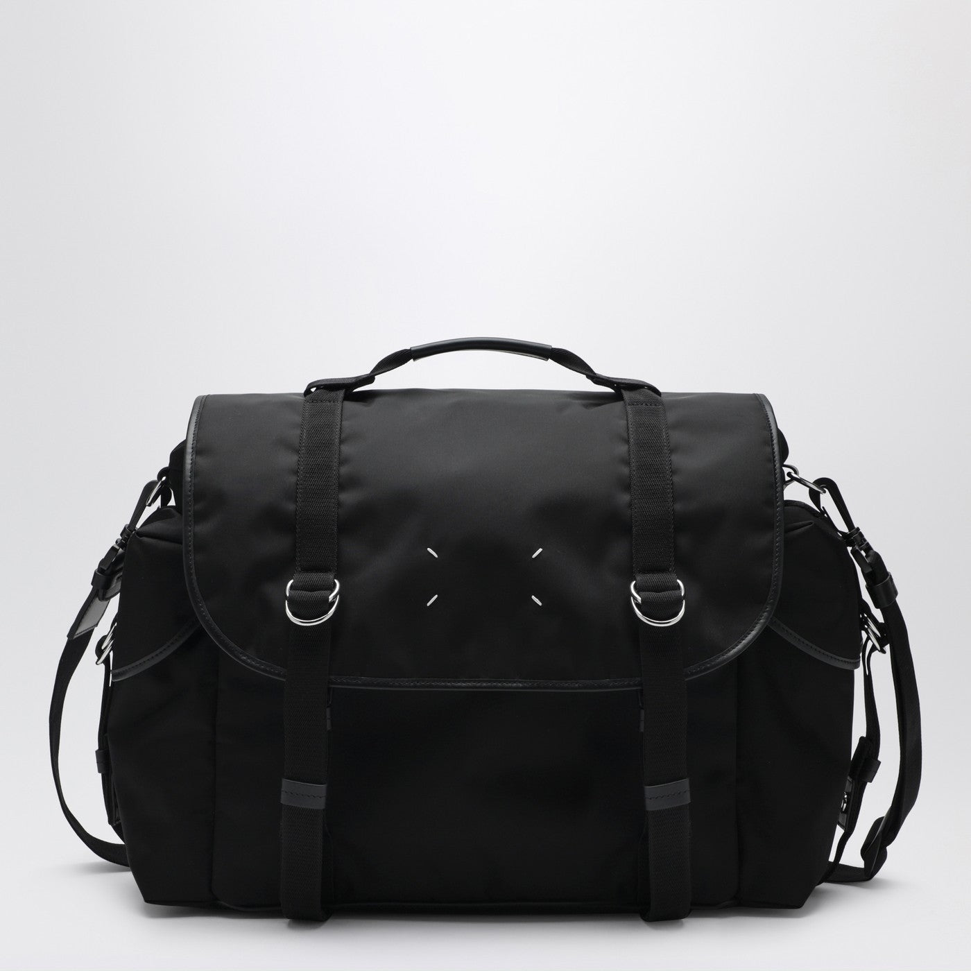 Maison Margiela Black High Tech Messenger Bag Men MAISON MARGIELA