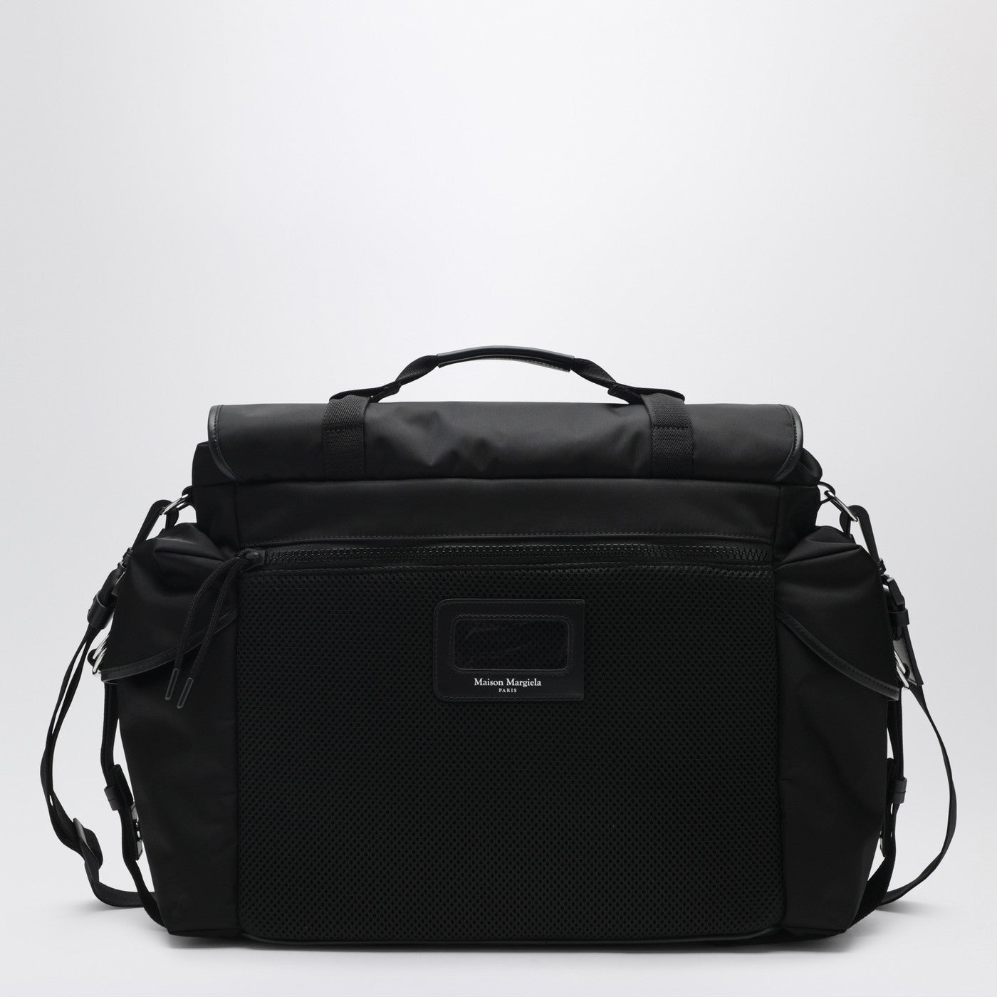Maison Margiela Black High Tech Messenger Bag Men MAISON MARGIELA