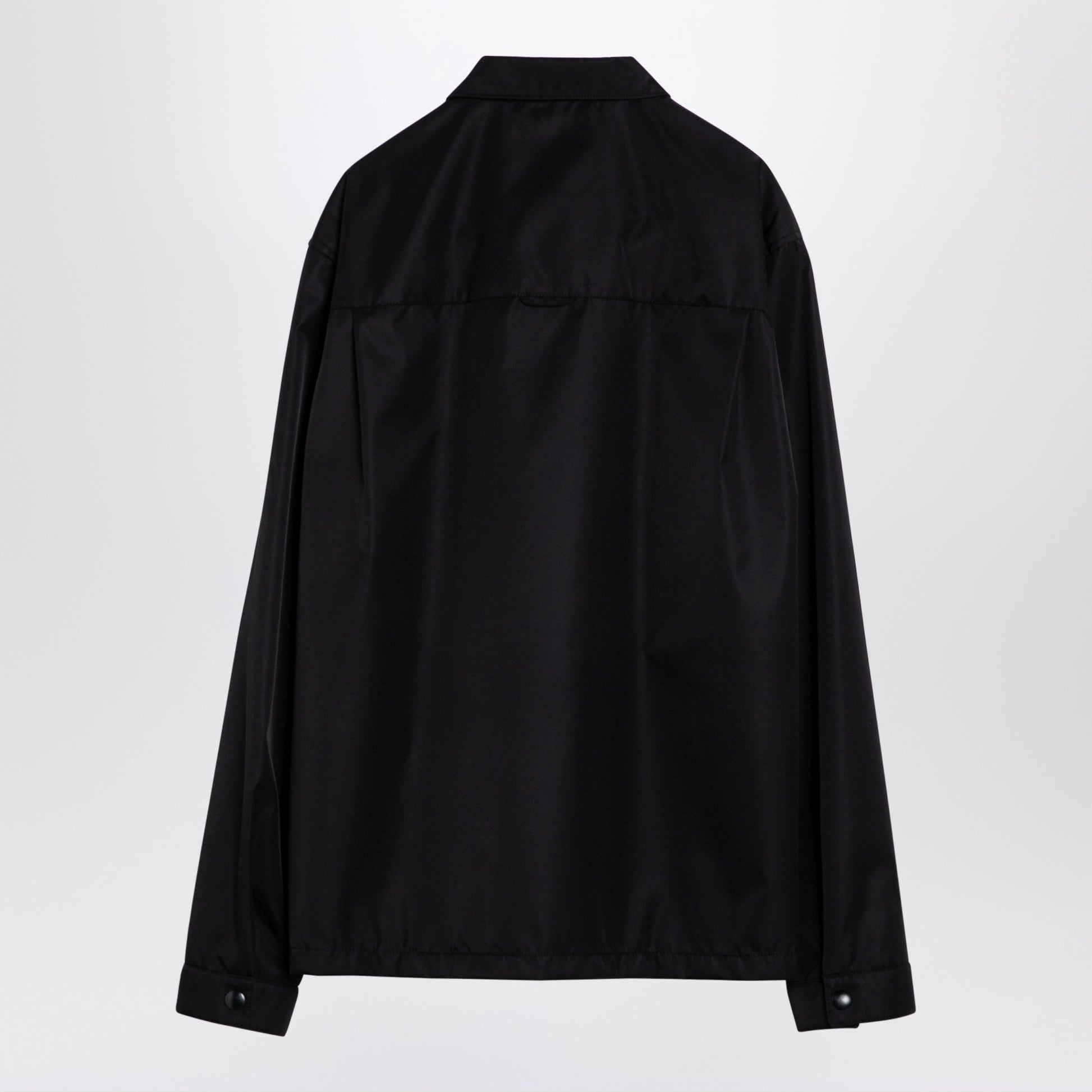 Prada Black Re-Nylon Shirt Men PRADA