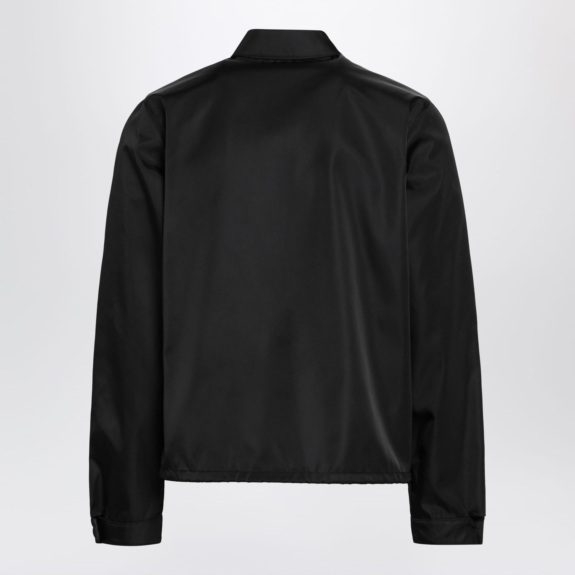 Prada Black Re-Nylon Zip-Up Jacket Men PRADA