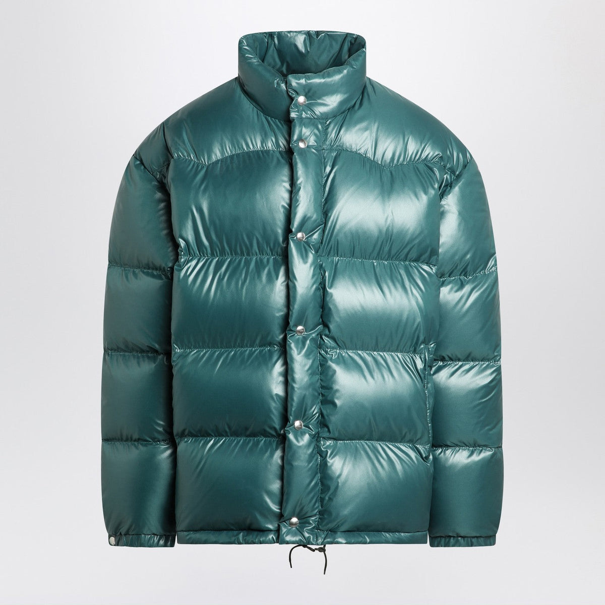 Prada Teal Jacket In Re-Nylon Men PRADA
