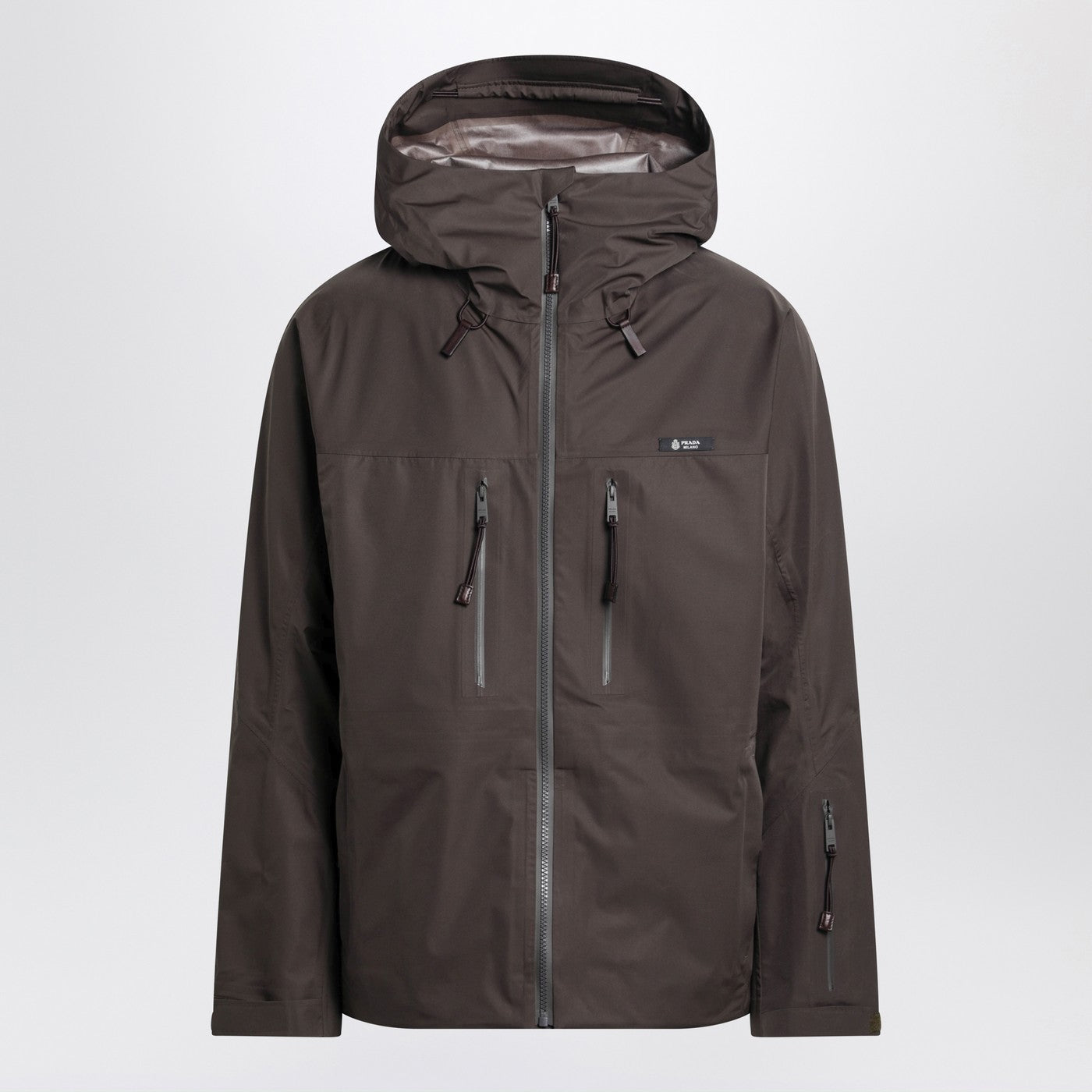 Prada Camouflage Green Hooded Jacket Men PRADA