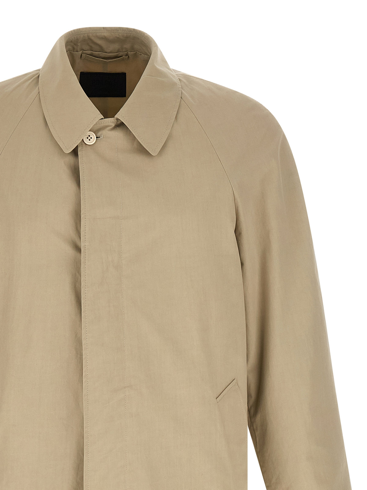 Prada Men Cotton Trench Coat PRADA