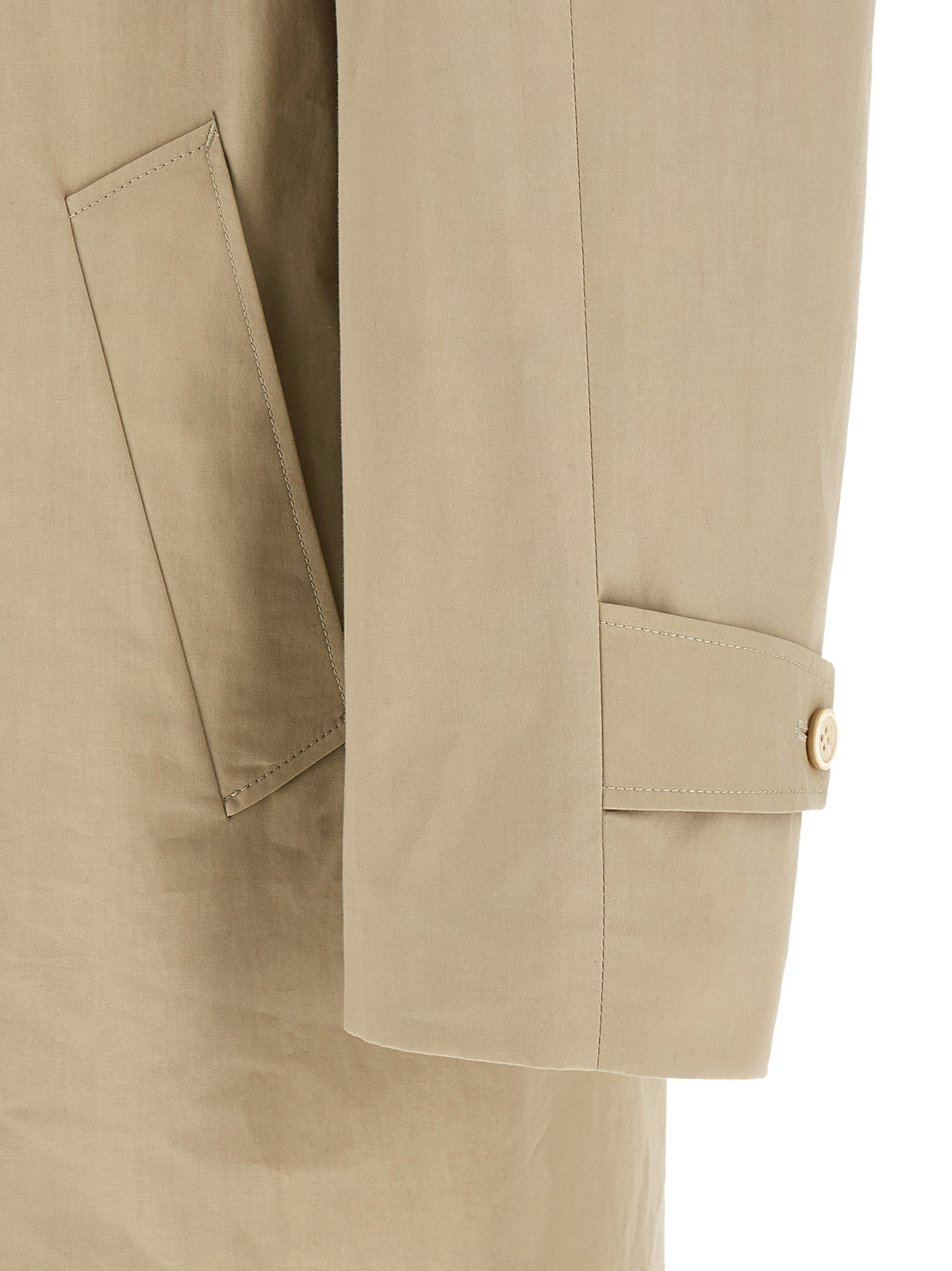 Prada Men Cotton Trench Coat PRADA