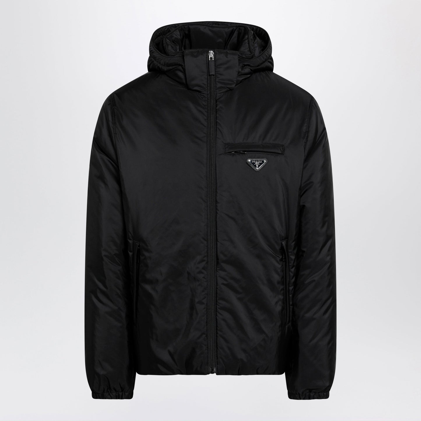 Prada Black Re-Nylon Down Jacket Men PRADA
