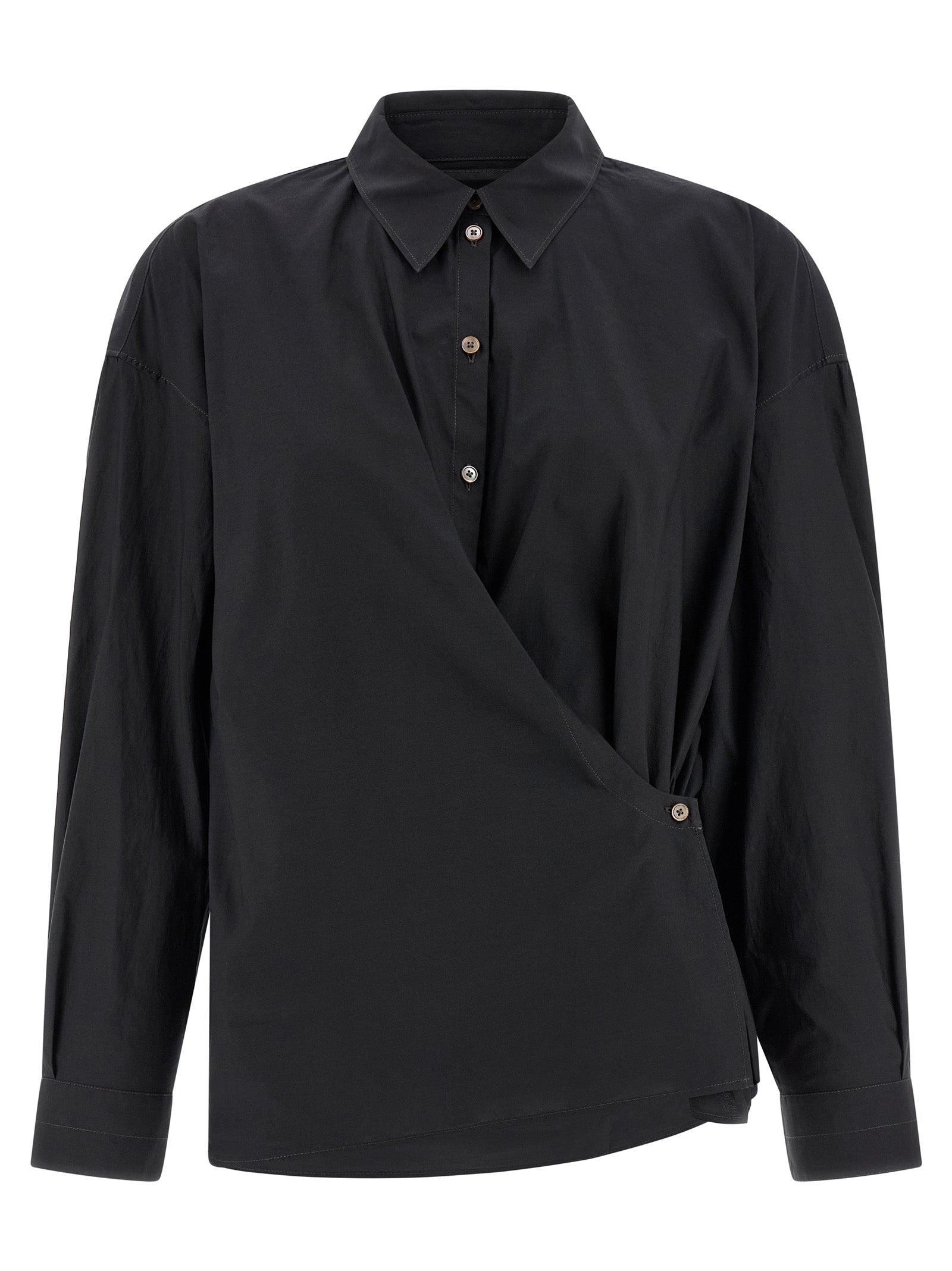 Lemaire Women 'Straight Collar Twisted' Shirt LEMAIRE