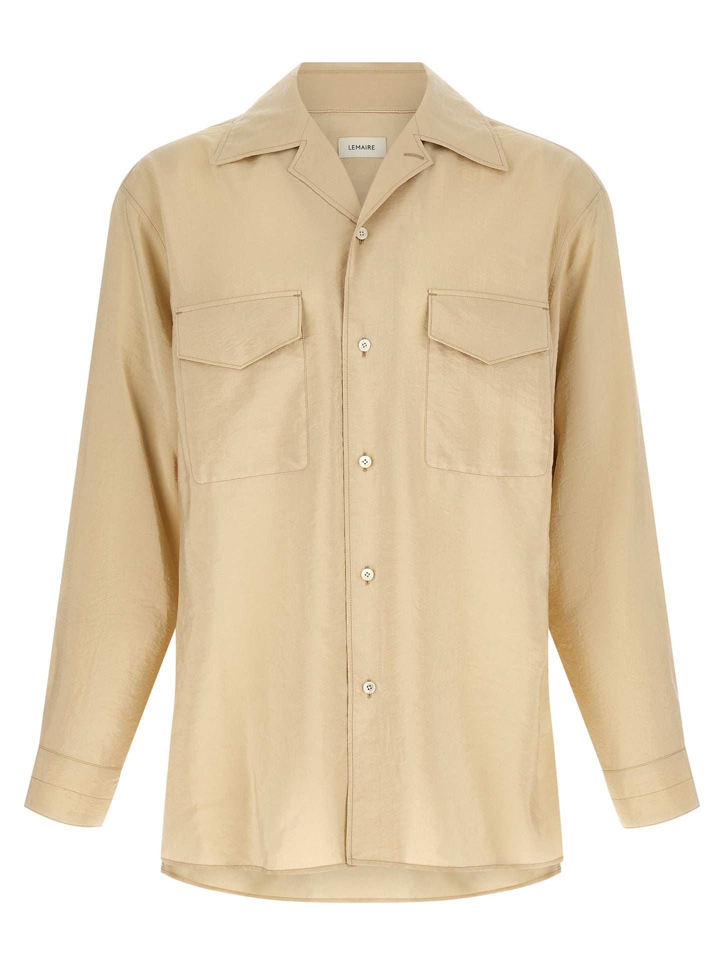 Lemaire Men Convertible Collar Shirt LEMAIRE