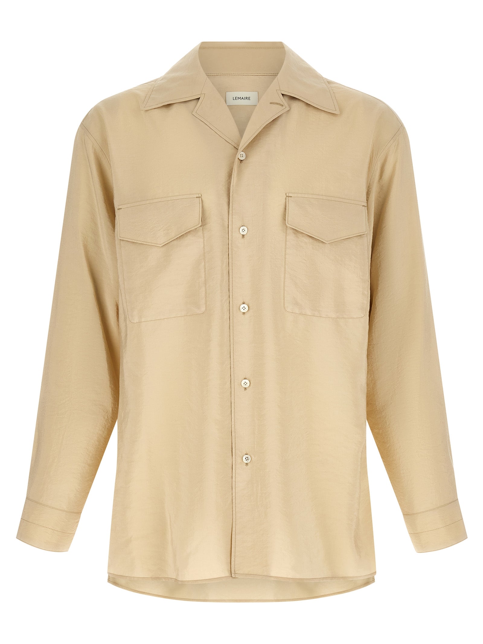 Lemaire Men Convertible Collar Shirt LEMAIRE