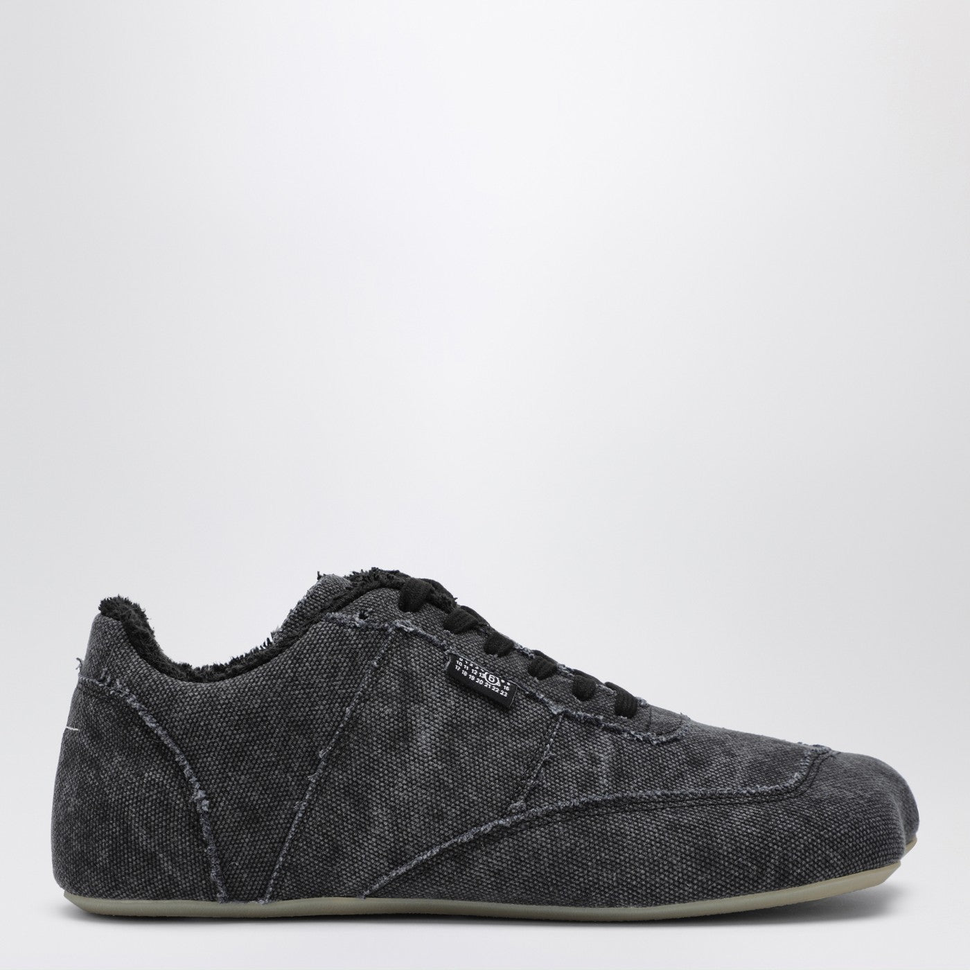 Mm6 Maison Margiela Anatomic Sneakers Black Canvas Men MM6 MAISON MARGIELA
