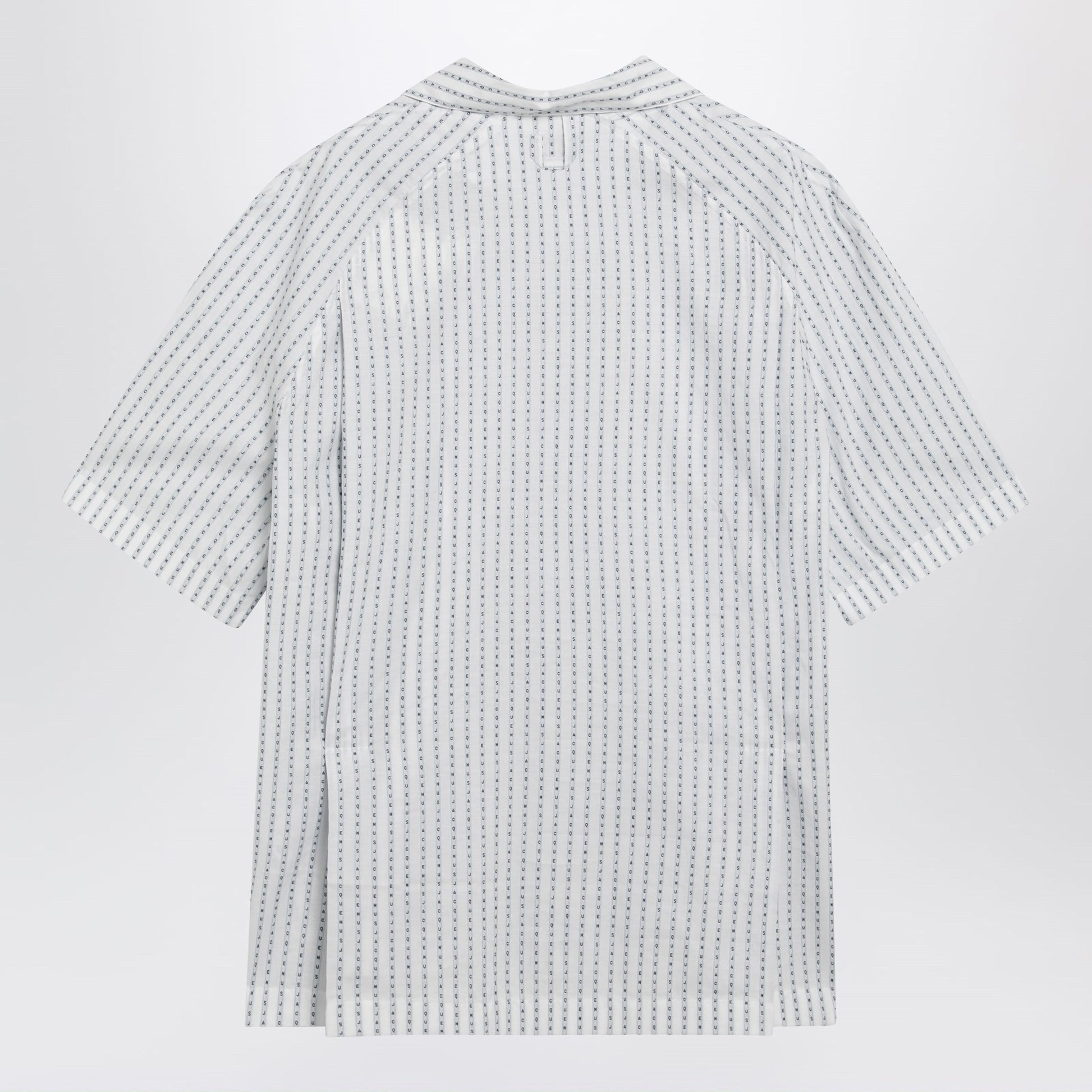 Jacquemus Romarin Short-Sleeve Cotton Shirt Men JACQUEMUS