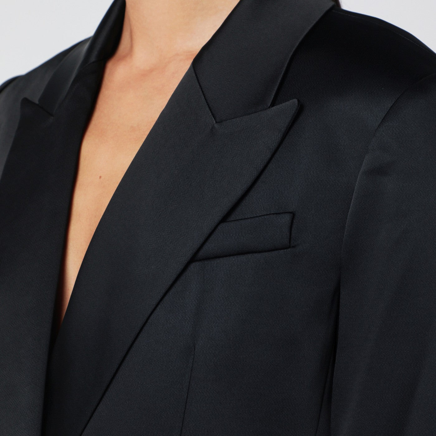 Simkhai Black Double-Breasted Jacket Women SIMKHAI
