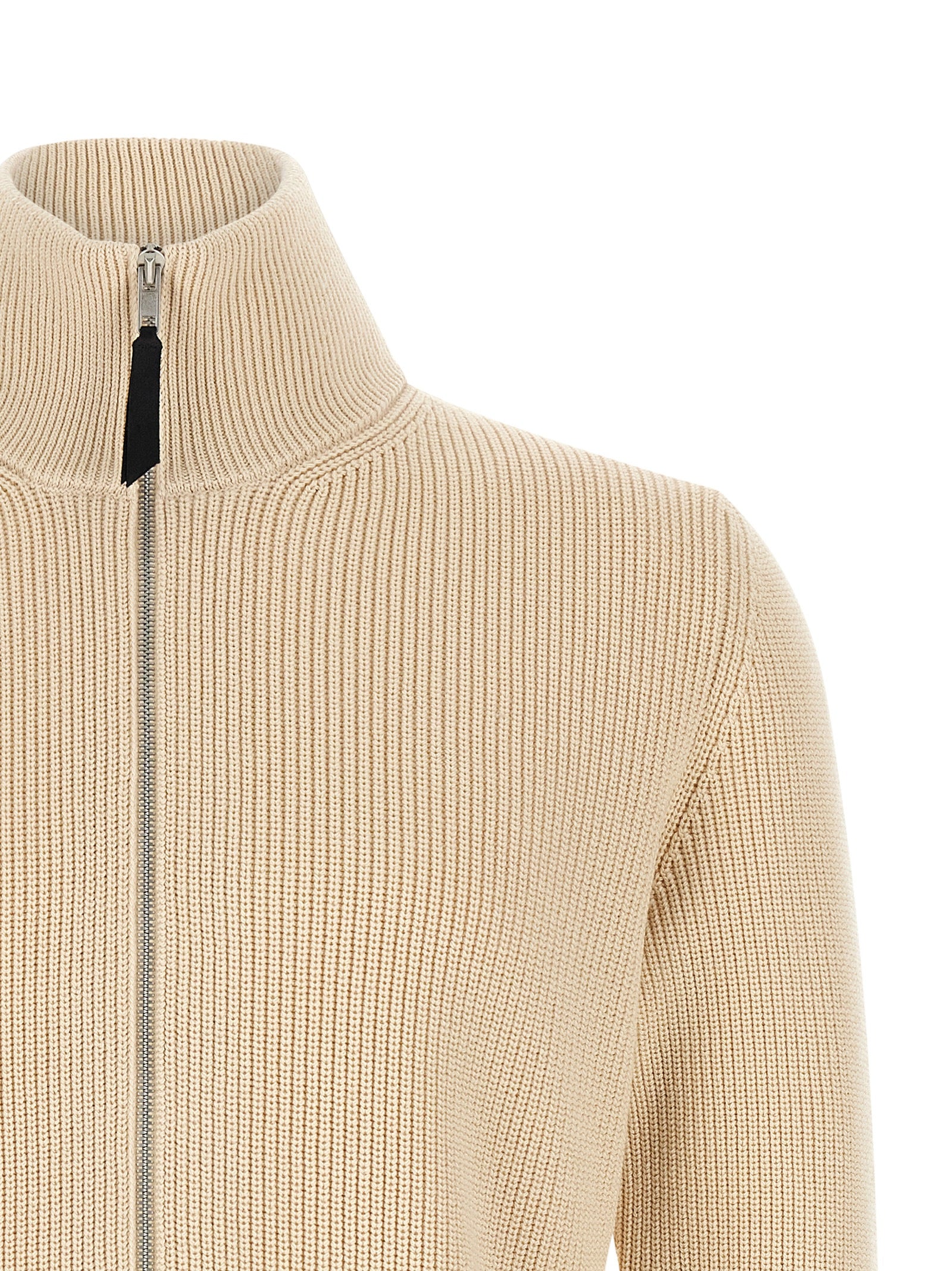 Maison Margiela Men Ribbed Knit Cardigan MAISON MARGIELA
