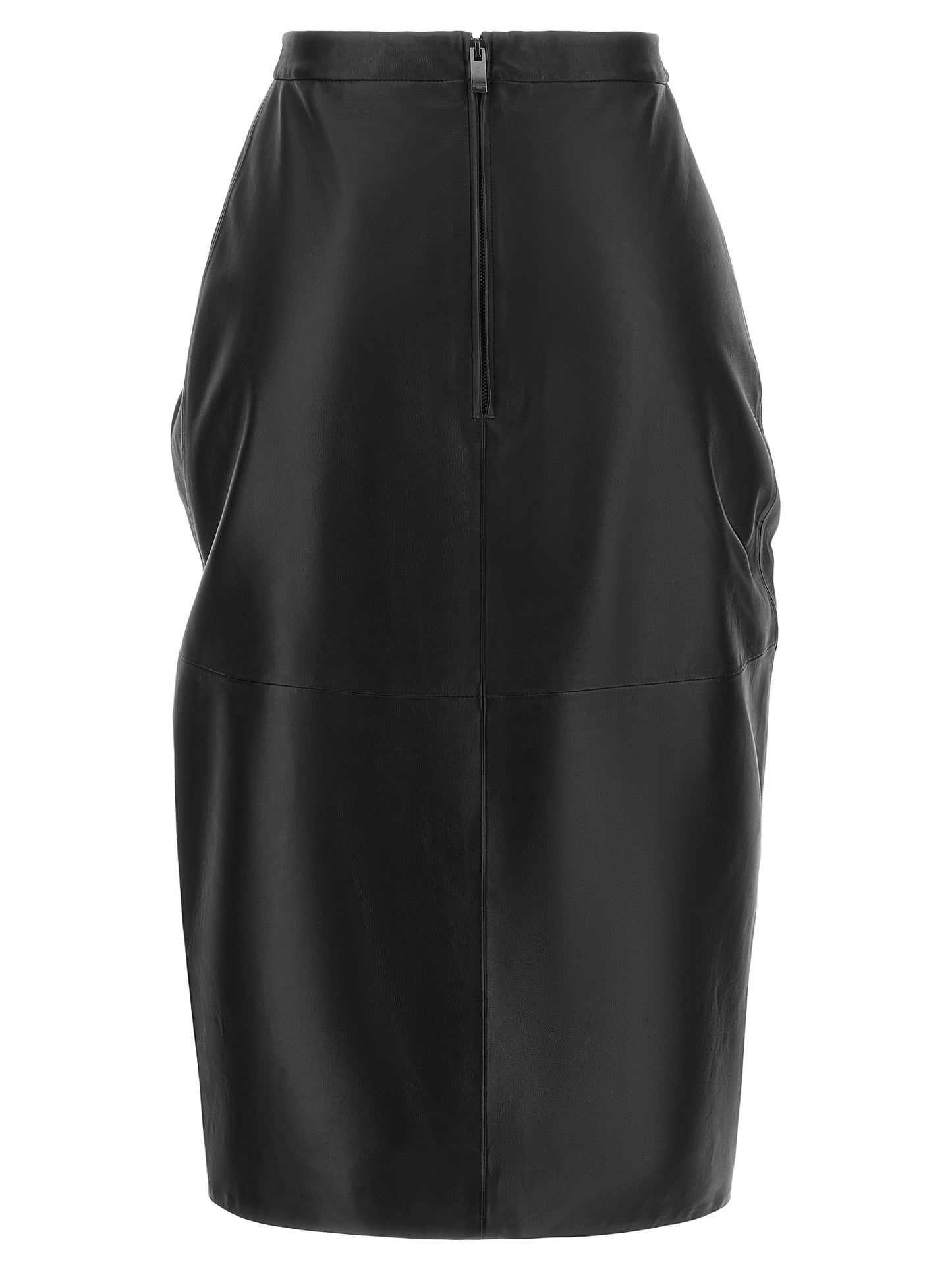 Balmain Women Leather Skirt BALMAIN