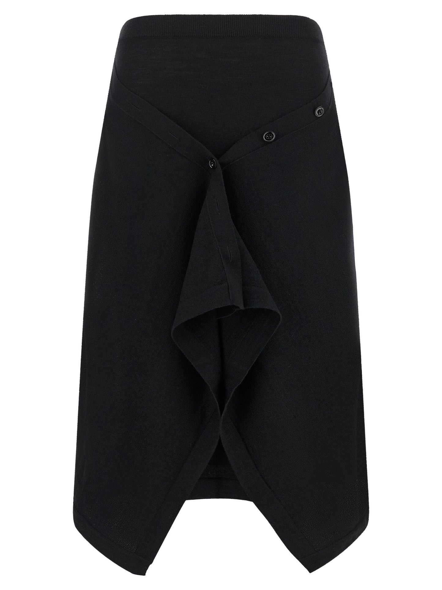 Lemaire Women Button Asymmetrical Skirt LEMAIRE