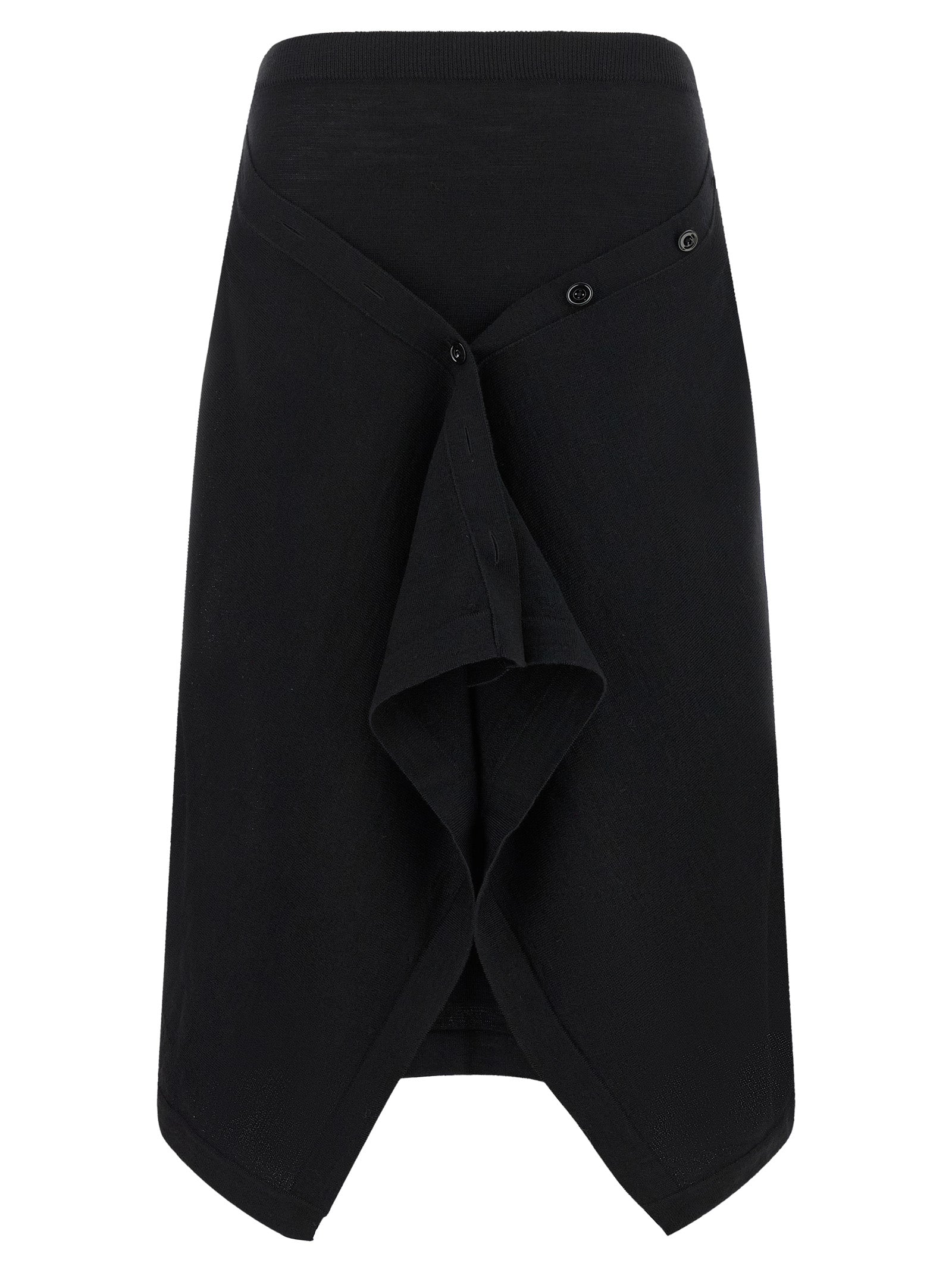 Lemaire Women Button Asymmetrical Skirt LEMAIRE