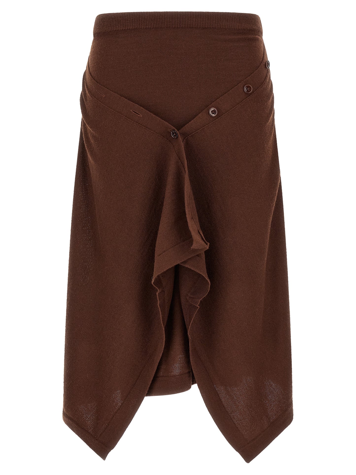 Lemaire Women Button Asymmetrical Skirt LEMAIRE