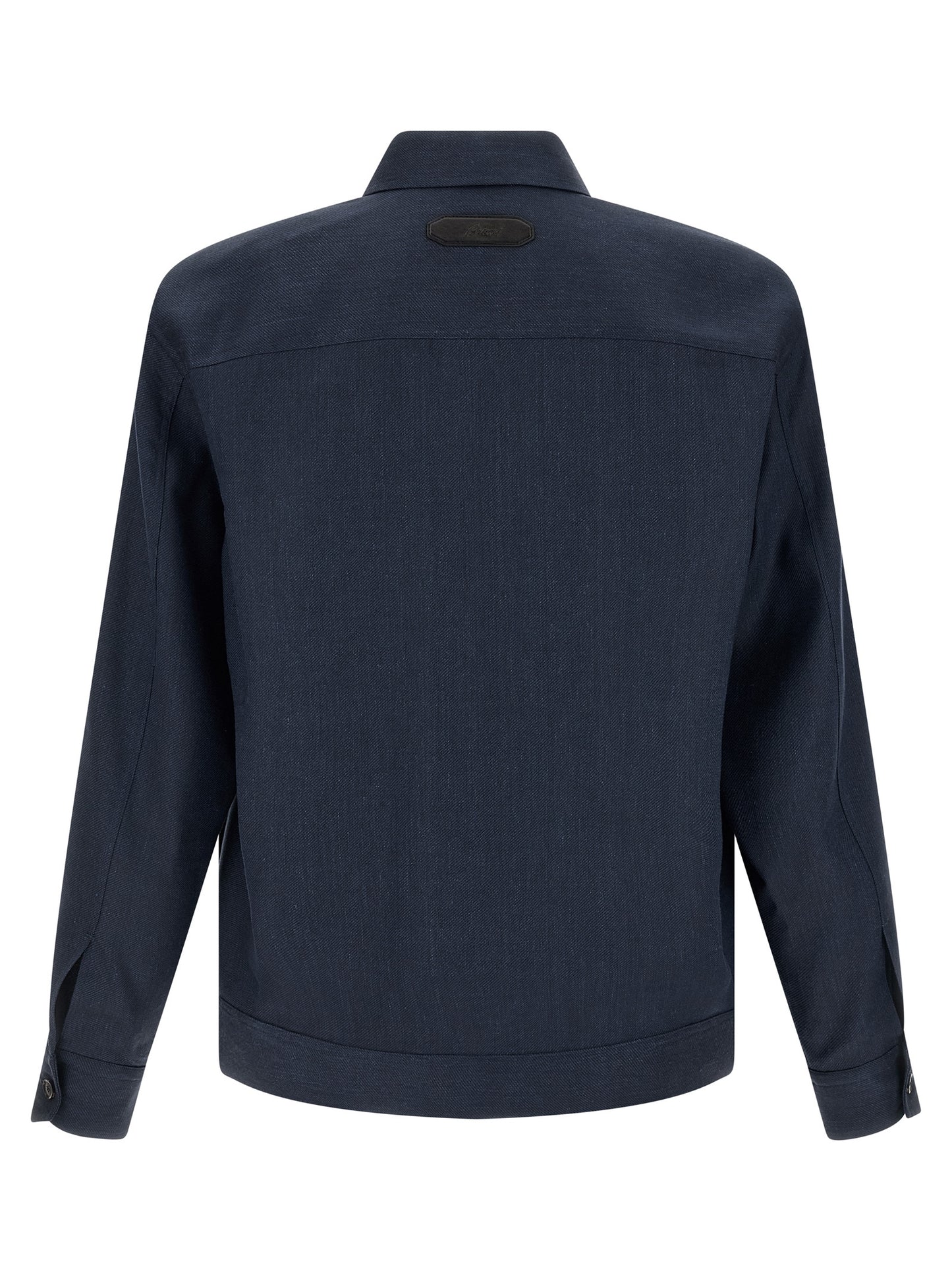 Brioni Men Linen Wool Blouson BRIONI