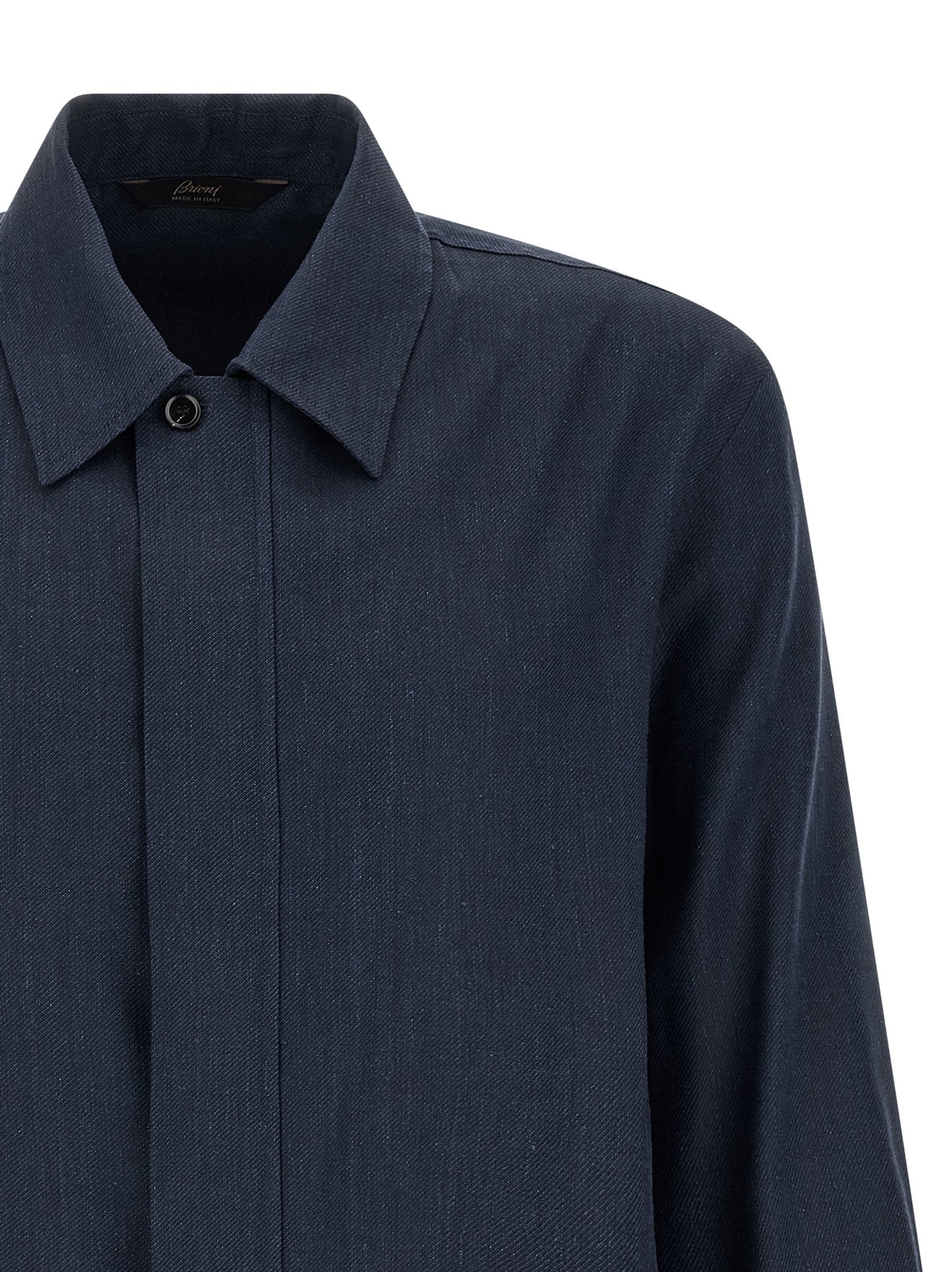 Brioni Men Linen Wool Blouson BRIONI