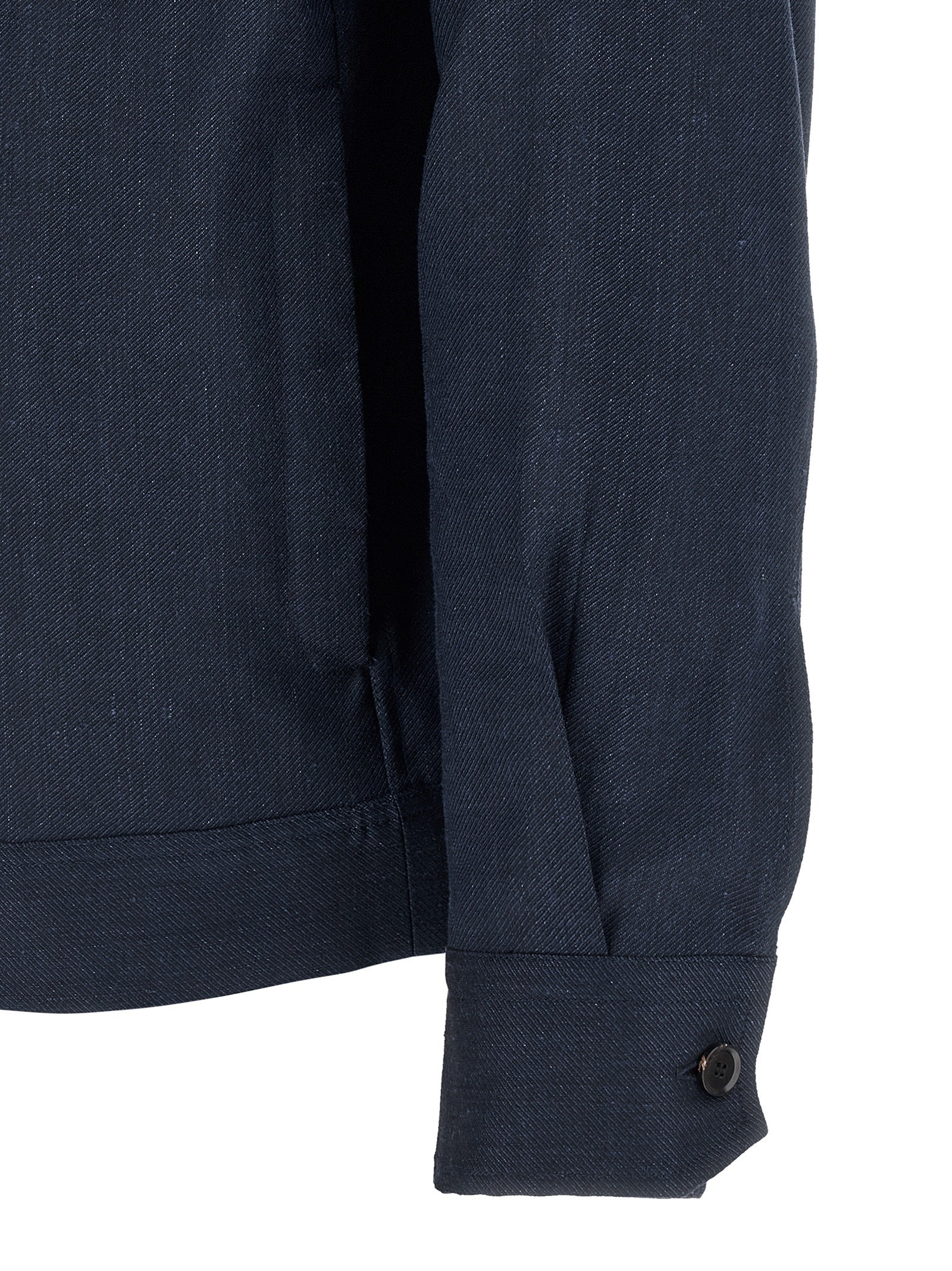 Brioni Men Linen Wool Blouson BRIONI