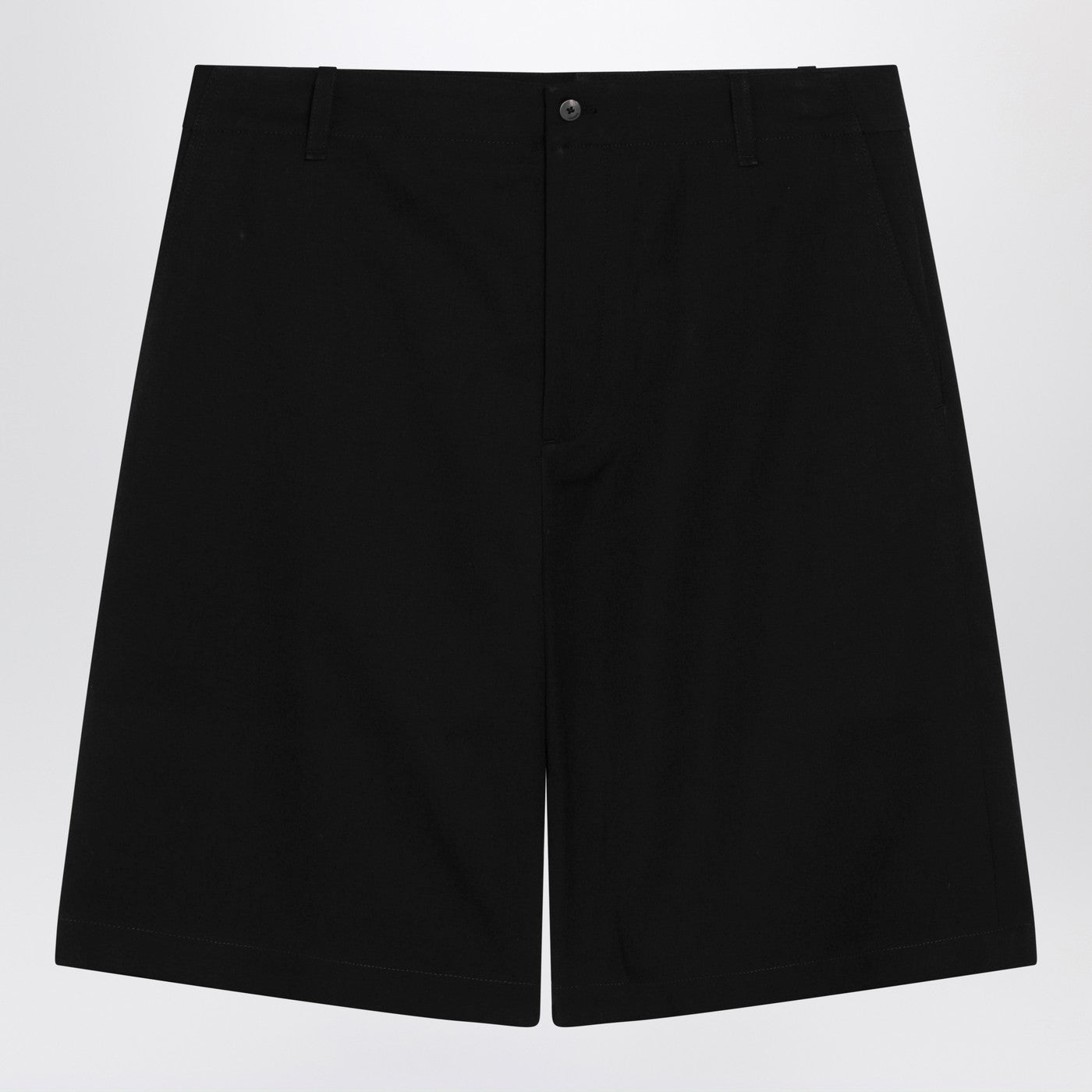 Jacquemus Black Camargue Cotton Canvas Shorts Men JACQUEMUS