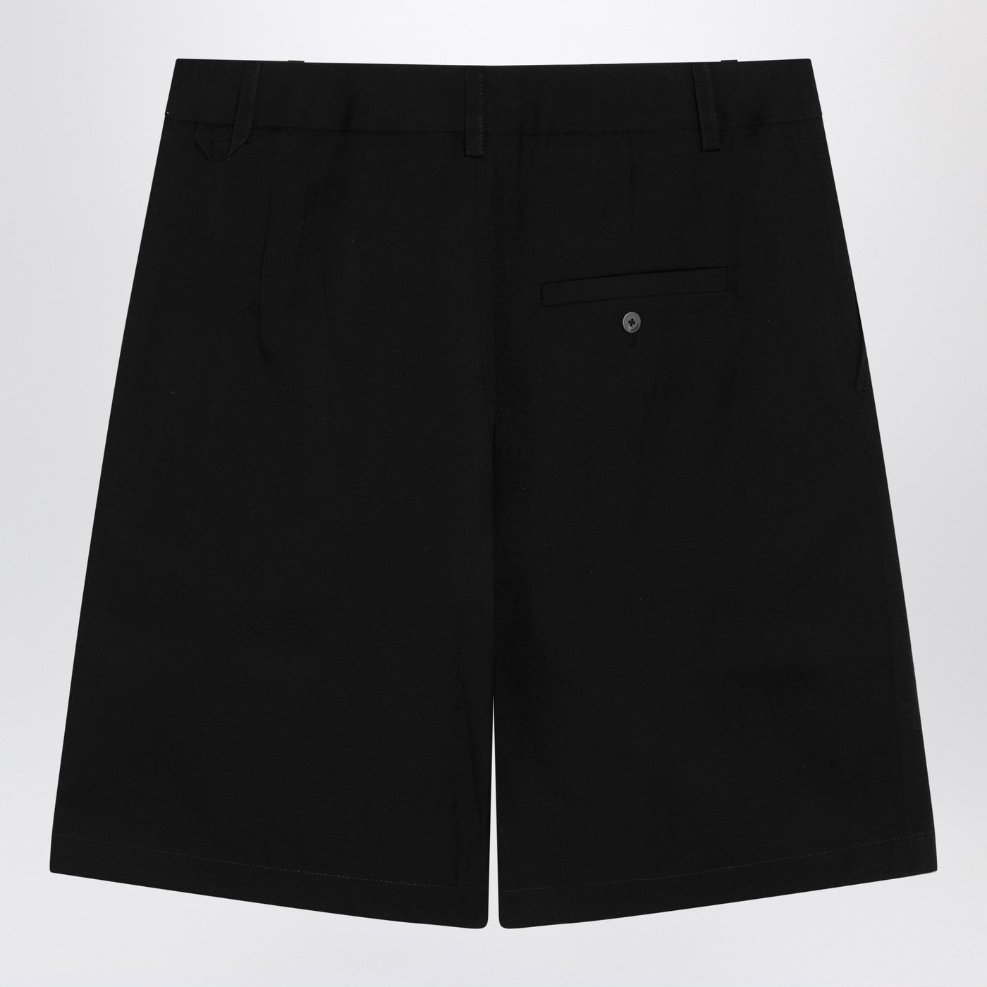 Jacquemus Black Camargue Cotton Canvas Shorts Men JACQUEMUS