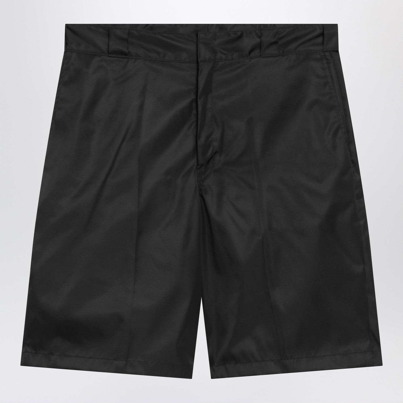 Prada Black Re-Nylon Bermuda Shorts Men PRADA