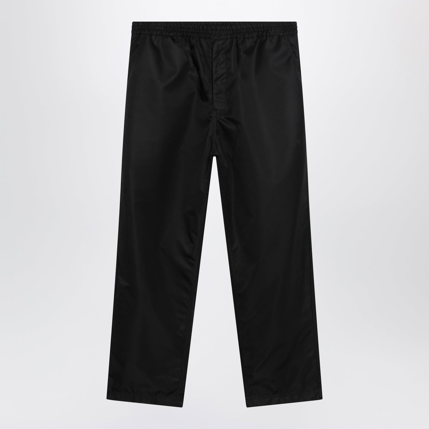 Prada Trousers In Black Re-Nylon Men PRADA