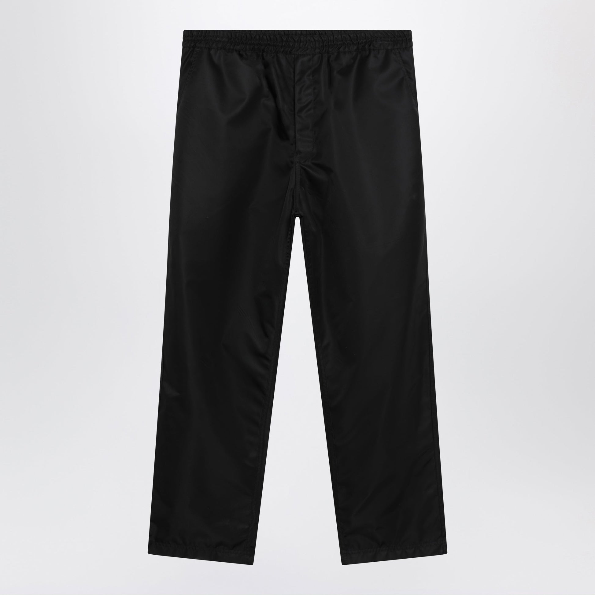 Prada Trousers In Black Re-Nylon Men PRADA
