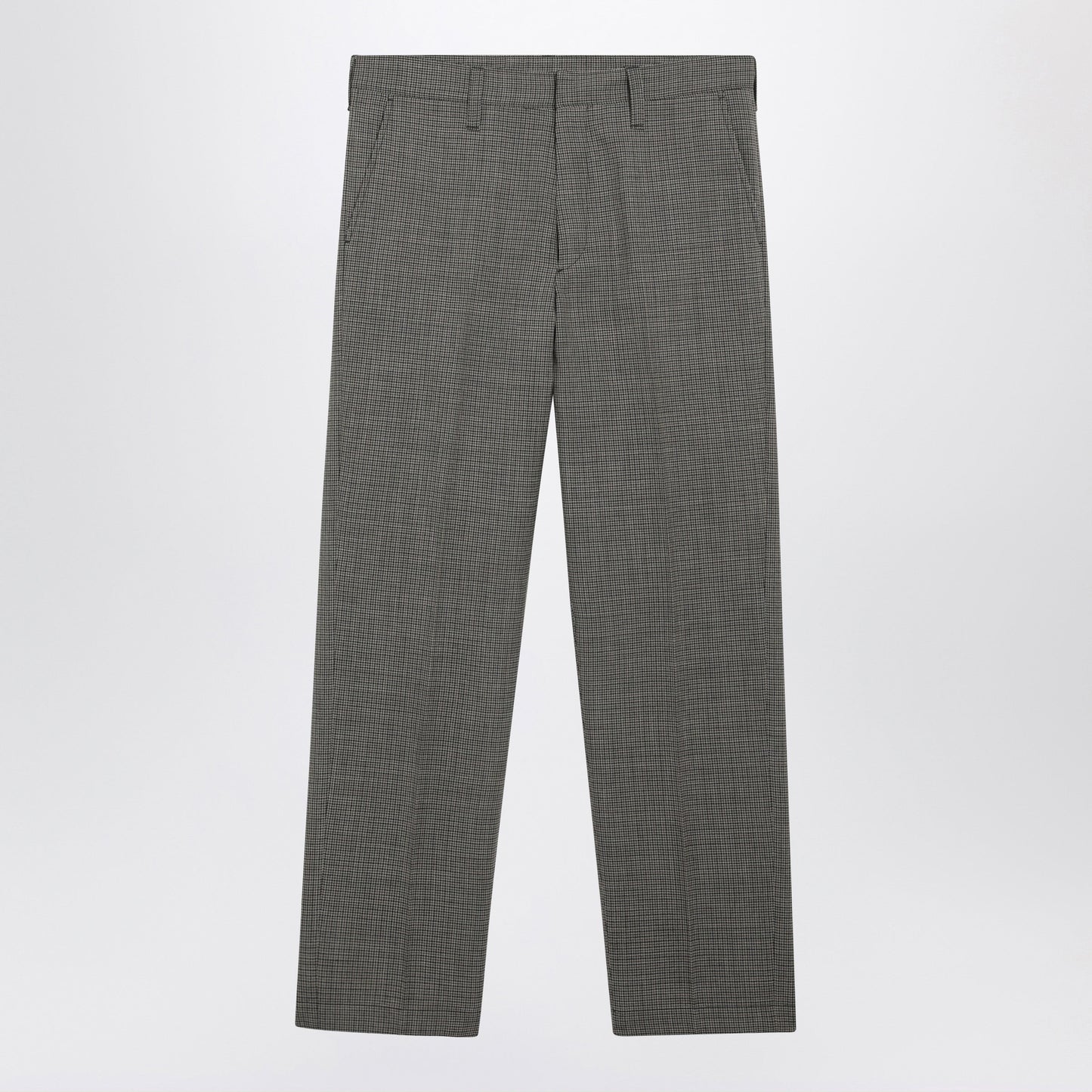 Prada Forest Wool Trousers Men PRADA