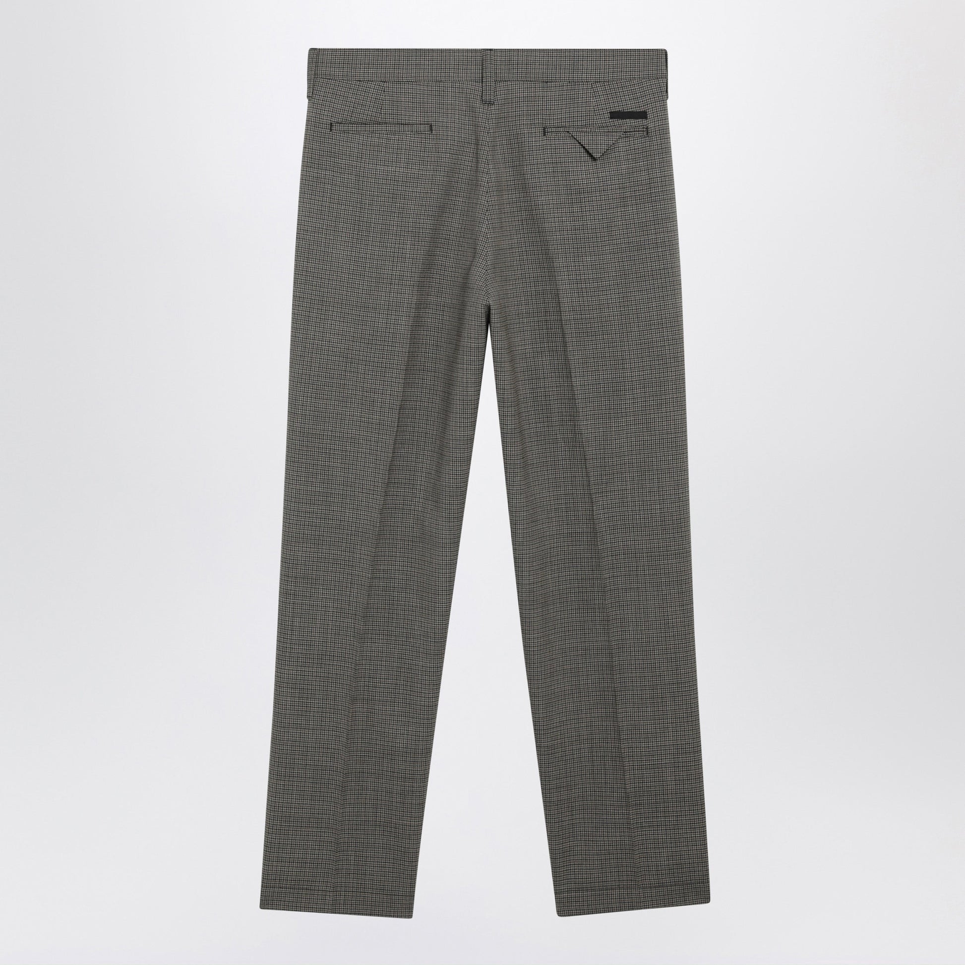 Prada Forest Wool Trousers Men PRADA