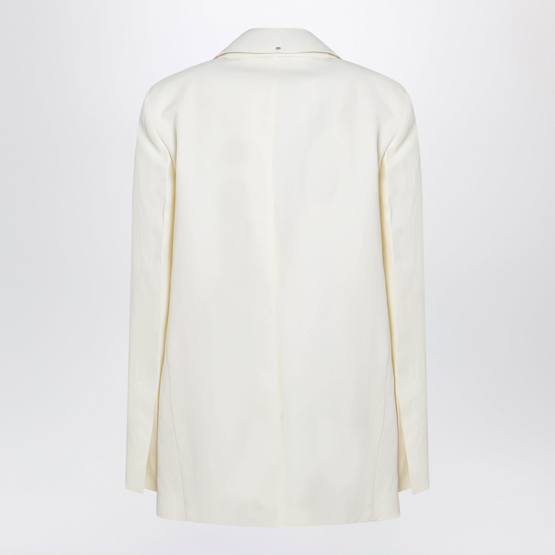 Sportmax Double-Collar Blazer In Viscose Blend, Yellow Women SPORTMAX