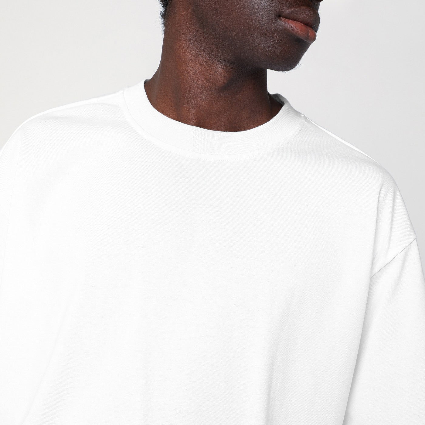 Sefr White Cotton Crew-Neck T-Shirt Men SEFR