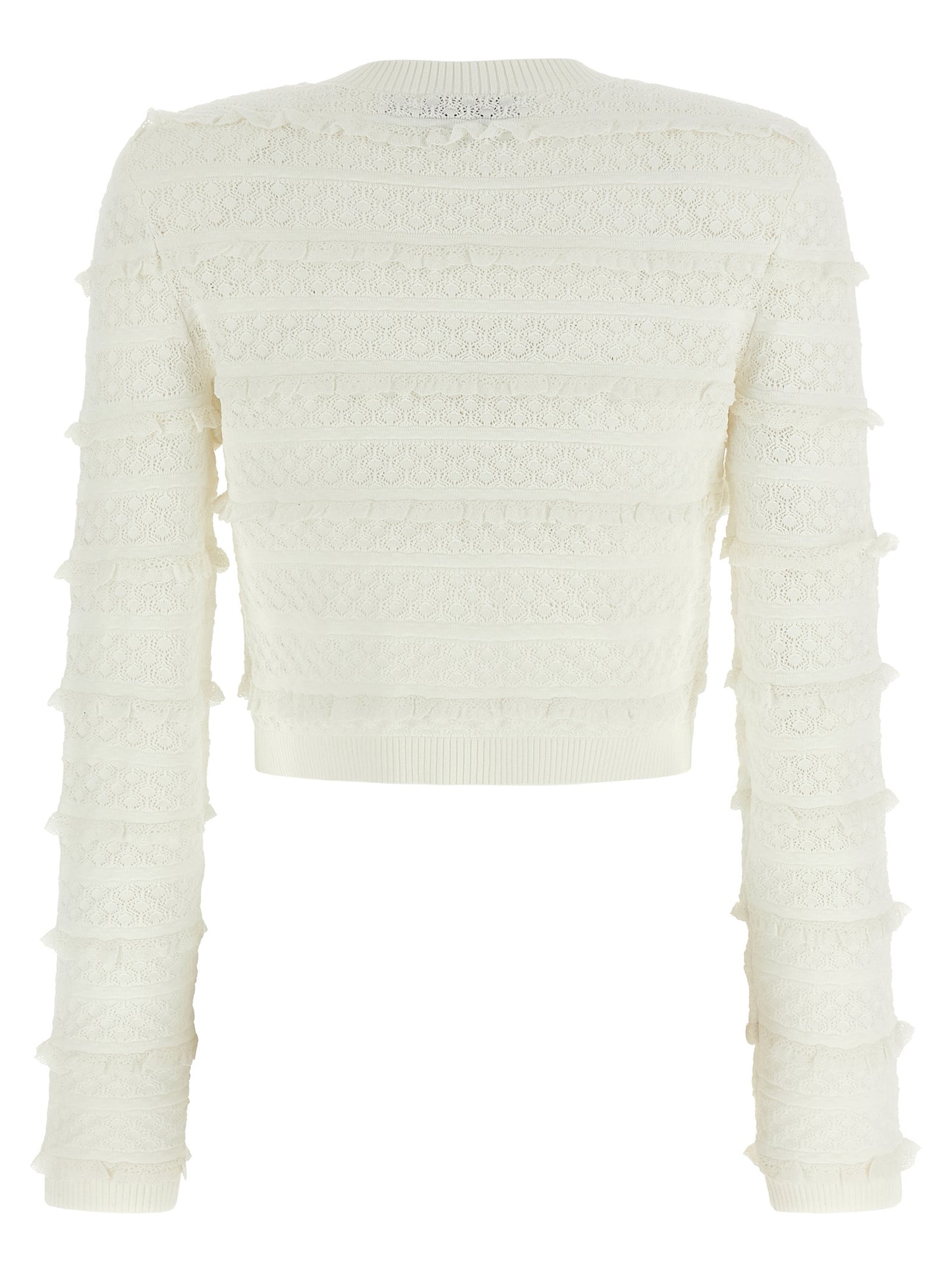 Self Portrait Women 'Pointelle Diamante' Cardigan SELF-PORTRAIT