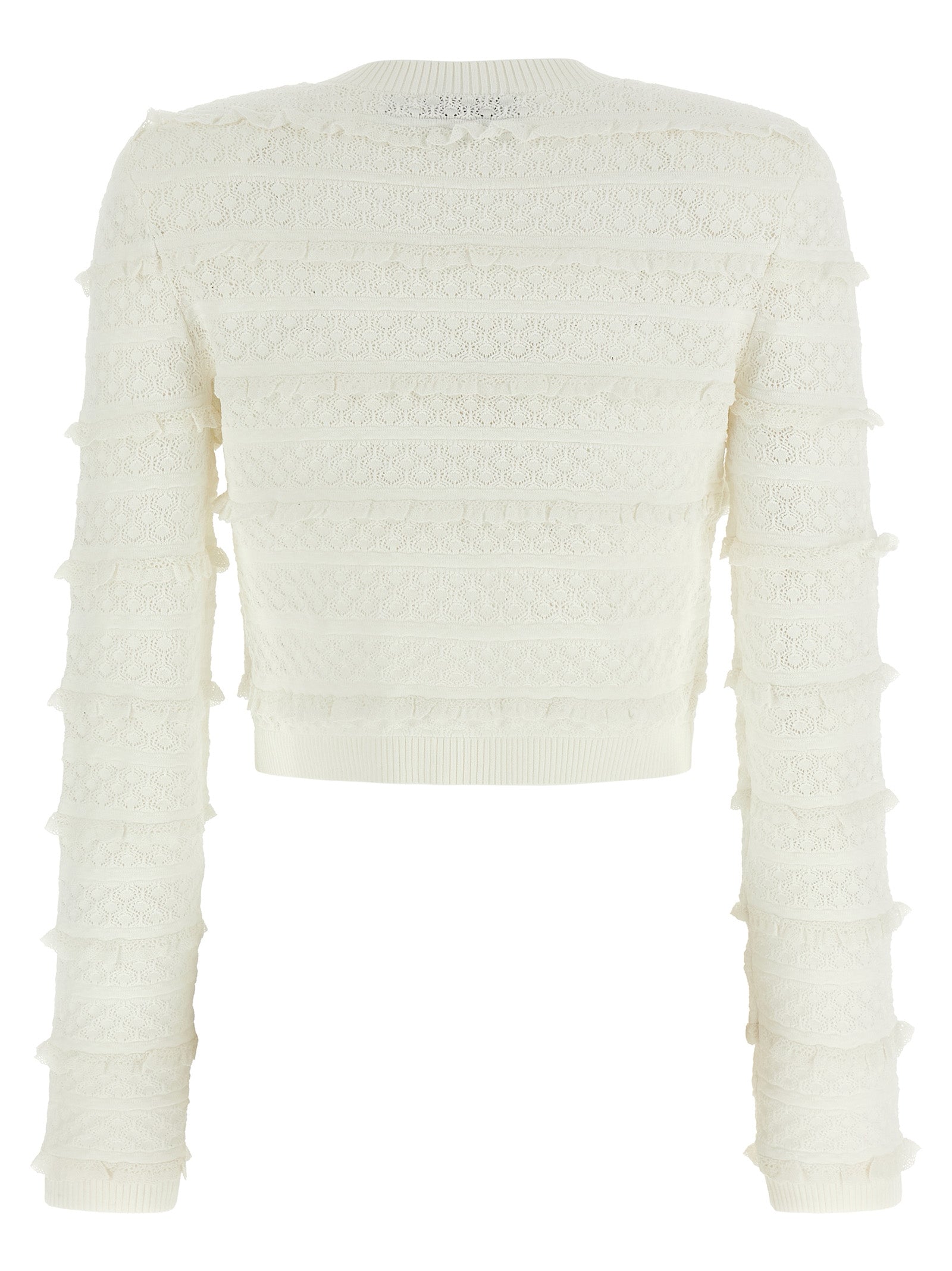 Self Portrait Women 'Pointelle Diamante' Cardigan SELF-PORTRAIT