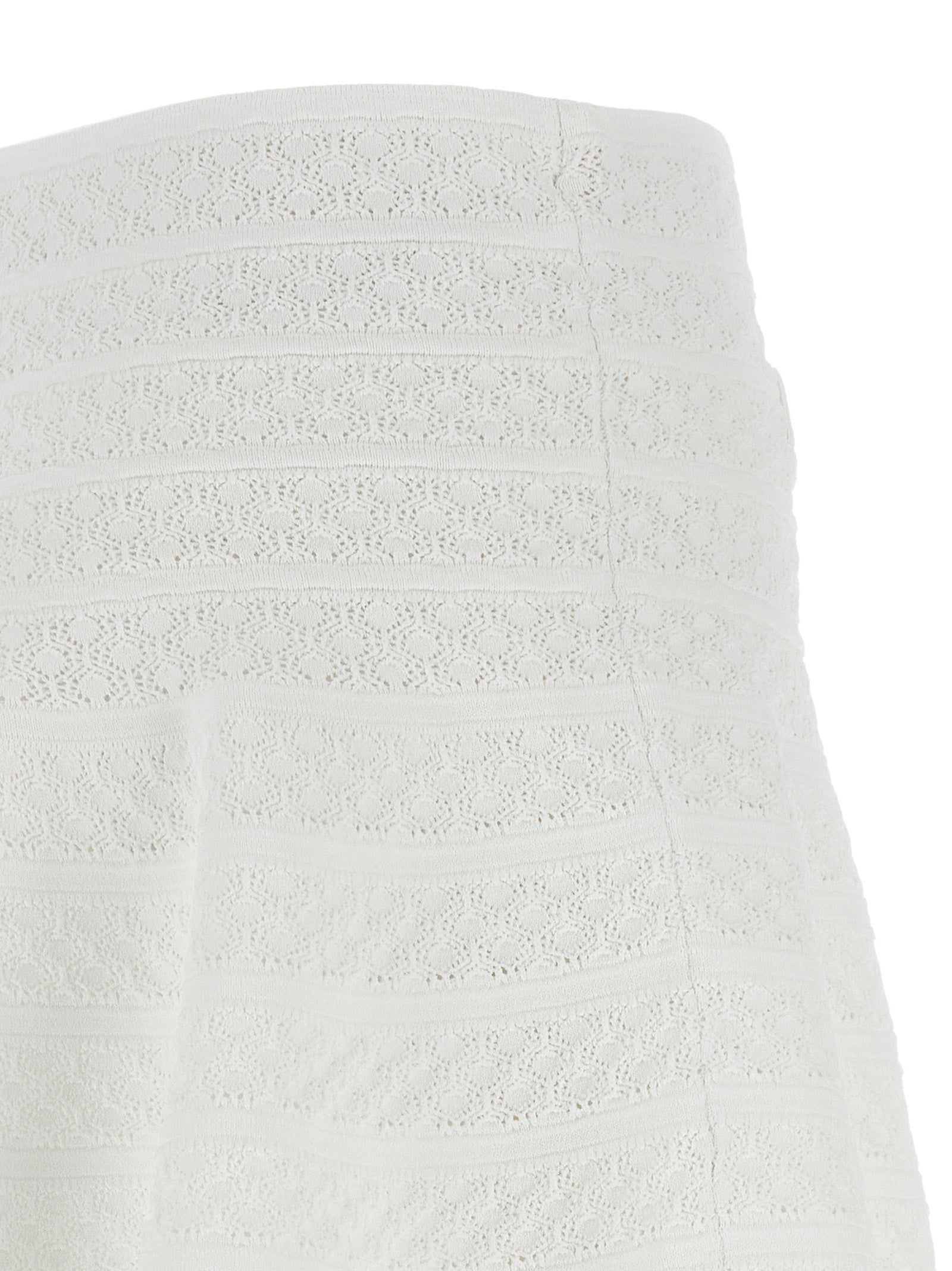 Self Portrait Women 'Pointelle Knit' Mini Skirt SELF-PORTRAIT