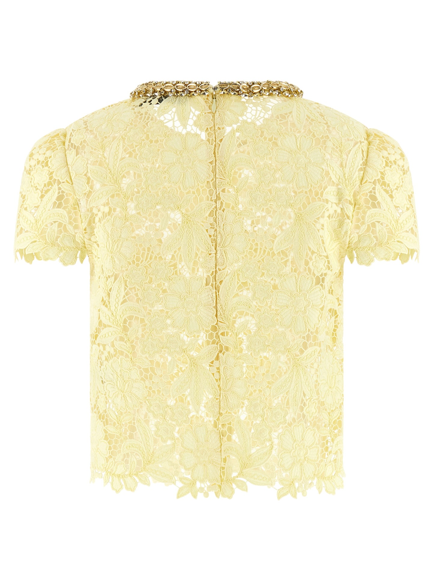 Self Portrait Women 'Yellow Lace' Top SELF-PORTRAIT